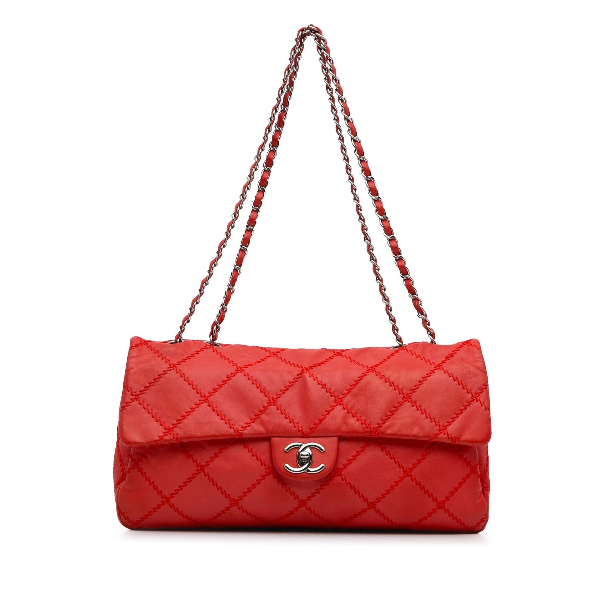 Chanel Ultimate Stitch Lambskin Flap SHG-EPPUHv Handbag