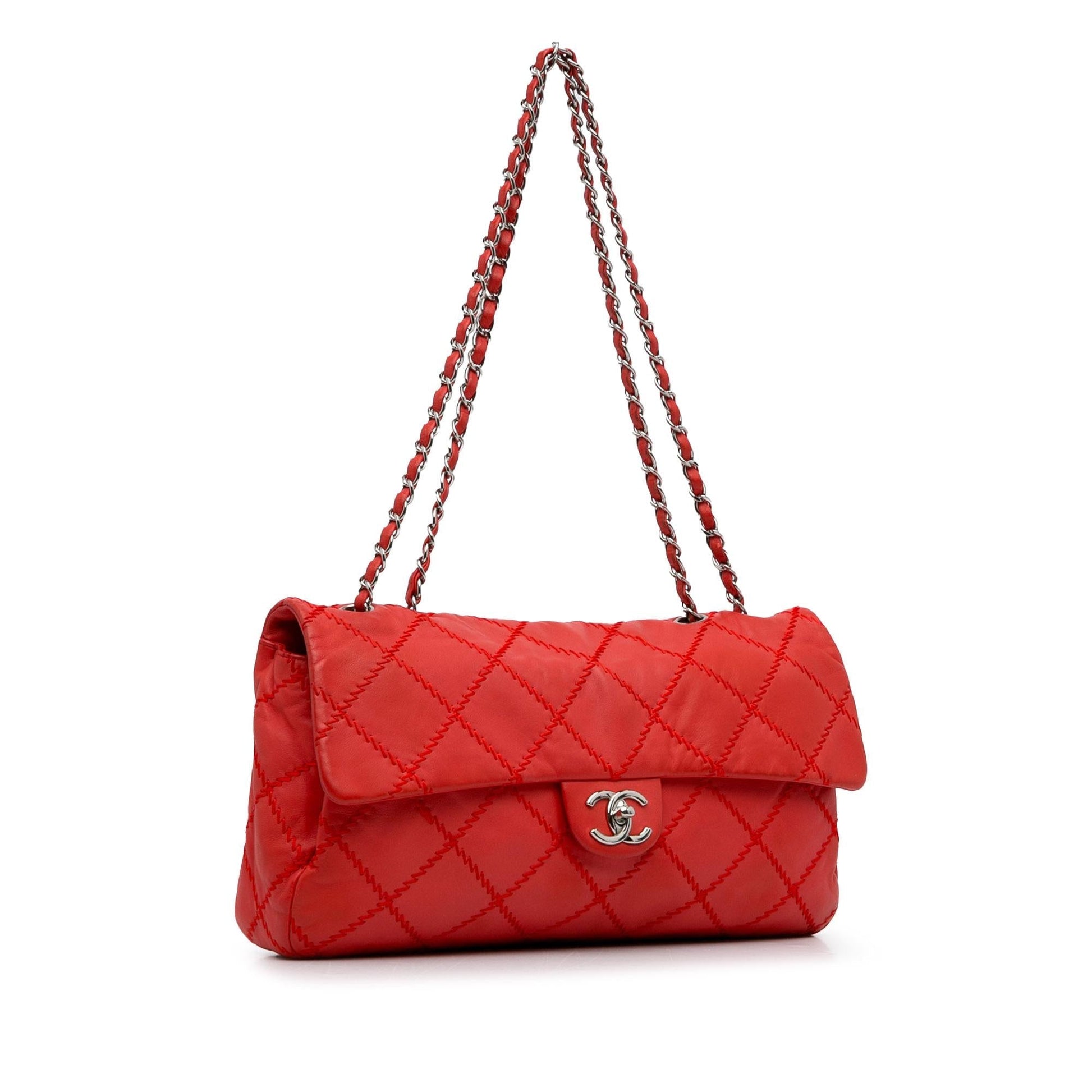 Chanel Ultimate Stitch Lambskin Flap SHG-EPPUHv Handbag