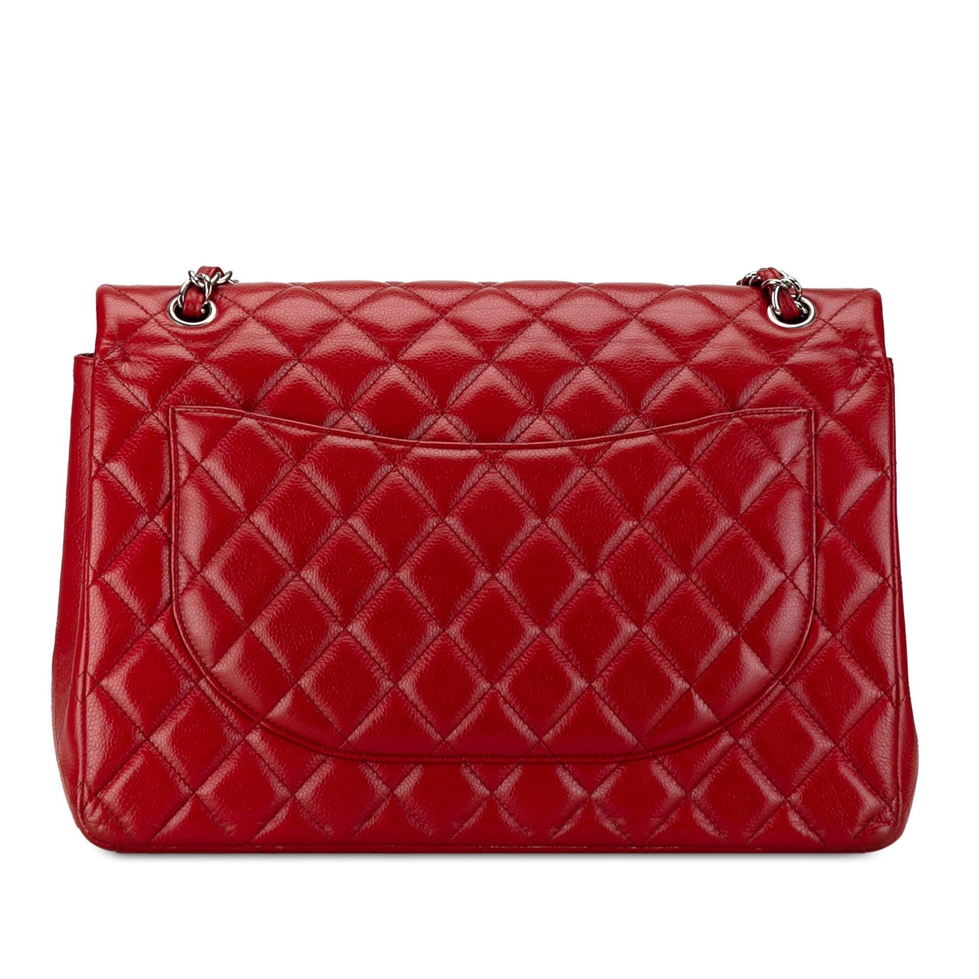 Chanel Maxi Classic Caviar Double Flap SHG-zoRWlf Handbag