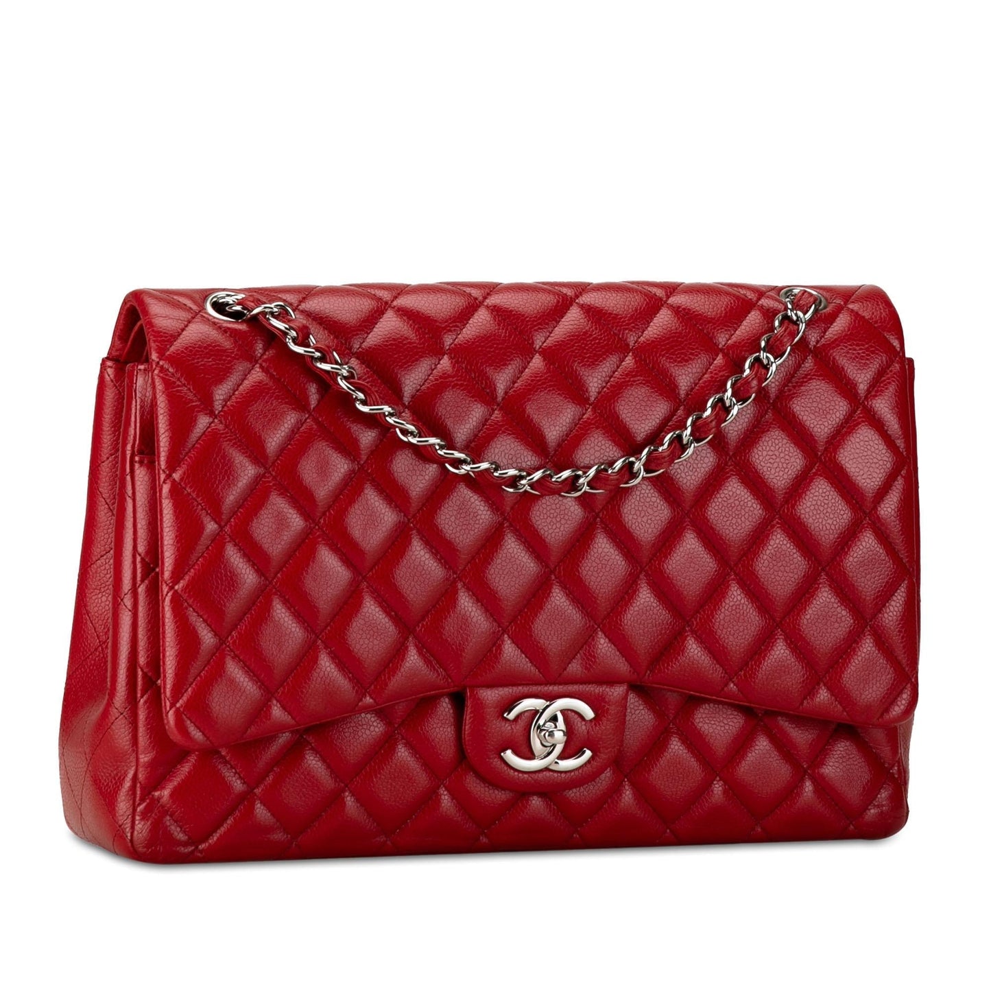 Chanel Maxi Classic Caviar Double Flap SHG-zoRWlf Handbag