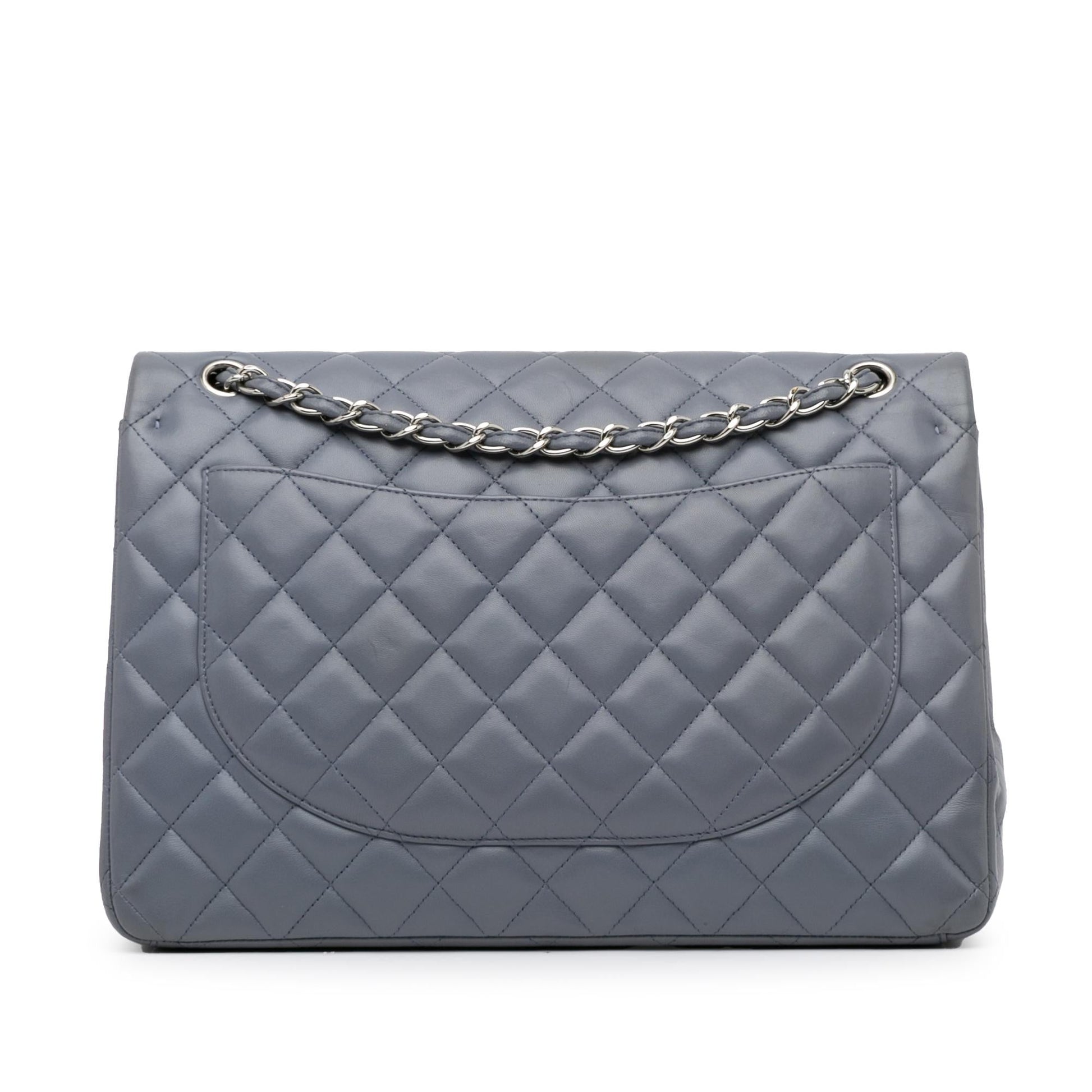 Chanel Maxi Classic Lambskin Double Flap SHG-T5w6E8 Handbag