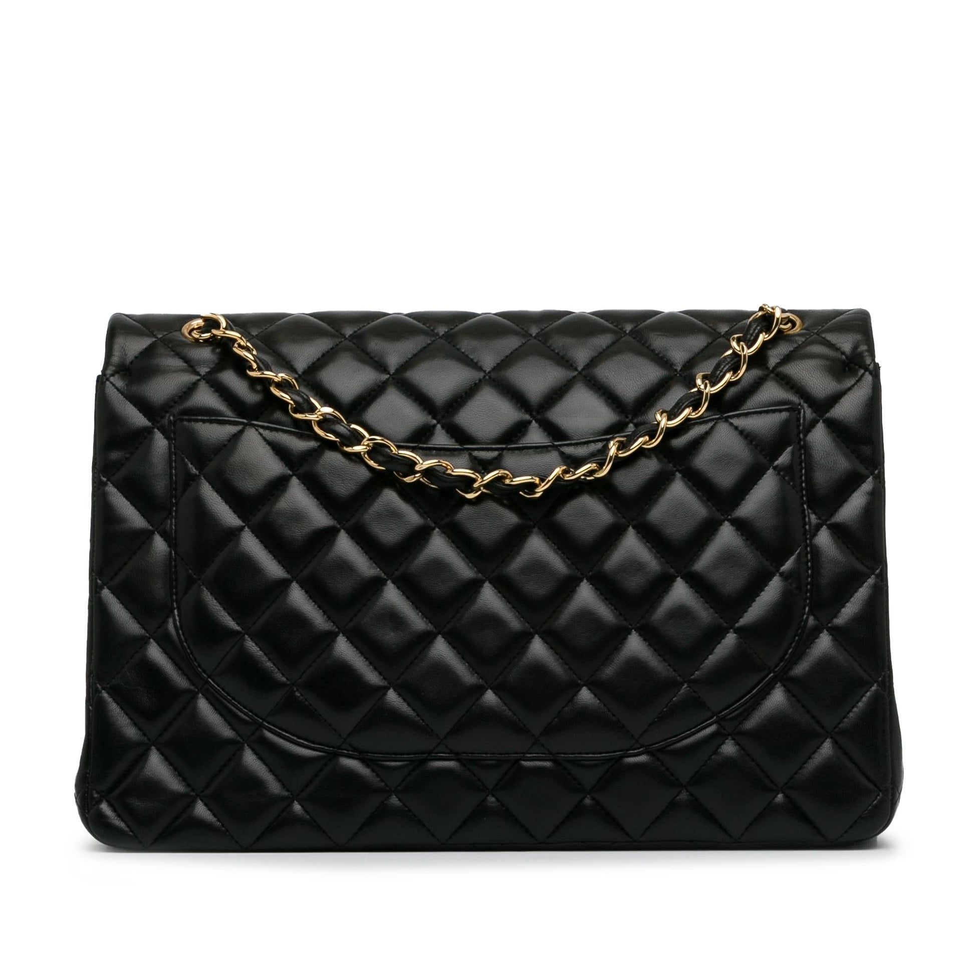 Chanel Maxi Classic Lambskin Double Flap SHG-UilY6L Handbag