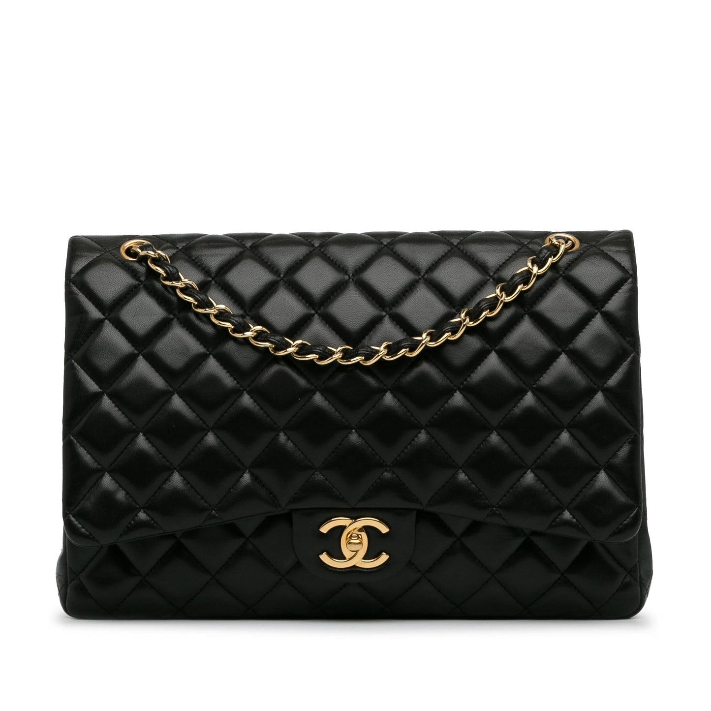 Chanel Maxi Classic Lambskin Double Flap SHG-UilY6L Handbag