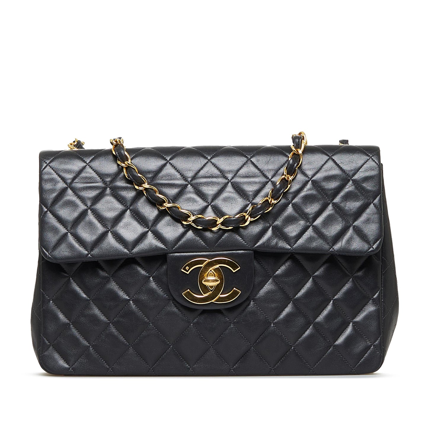 Chanel Maxi Classic Lambskin Single Flap SHG-ikRhGF Handbag