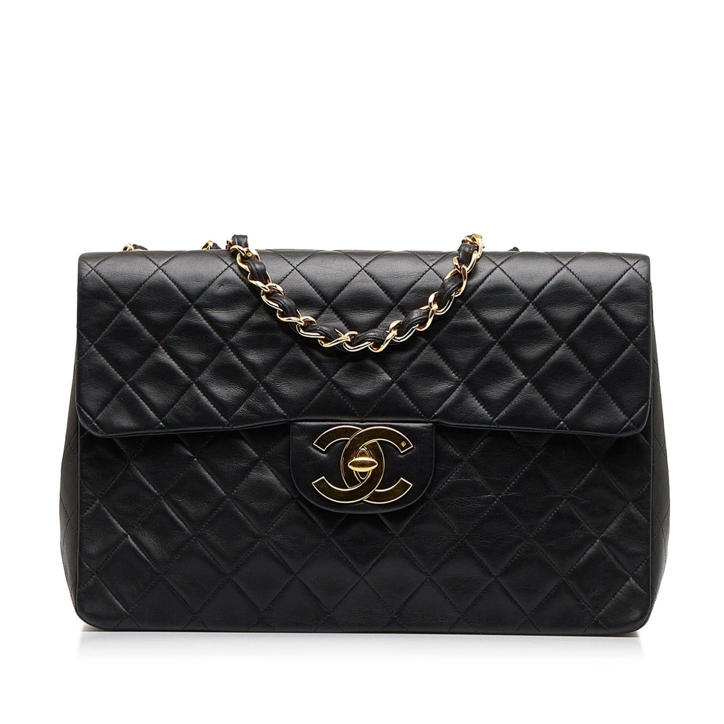 Chanel Maxi Classic Lambskin Single Flap SHG-7MuYXe Handbag