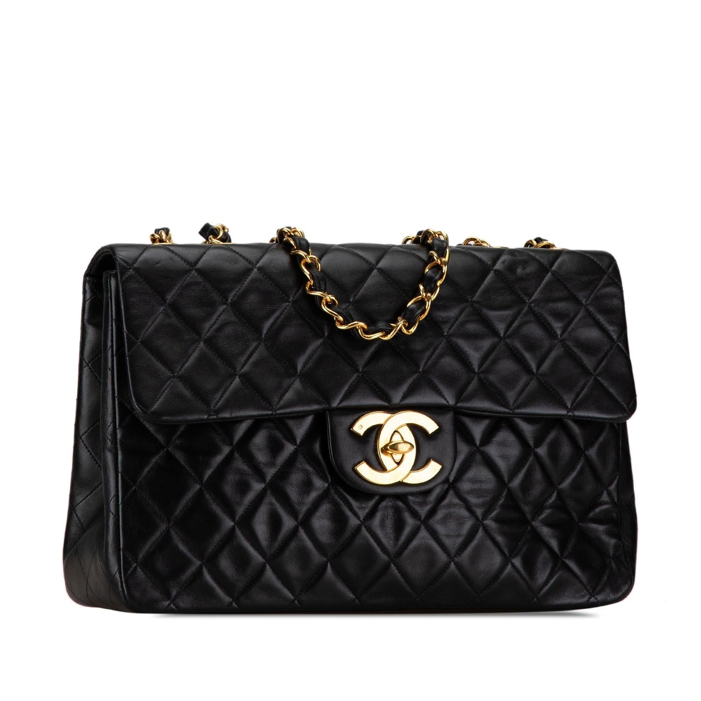 Chanel Maxi Classic Lambskin Single Flap SHG-kQKahZ Handbag