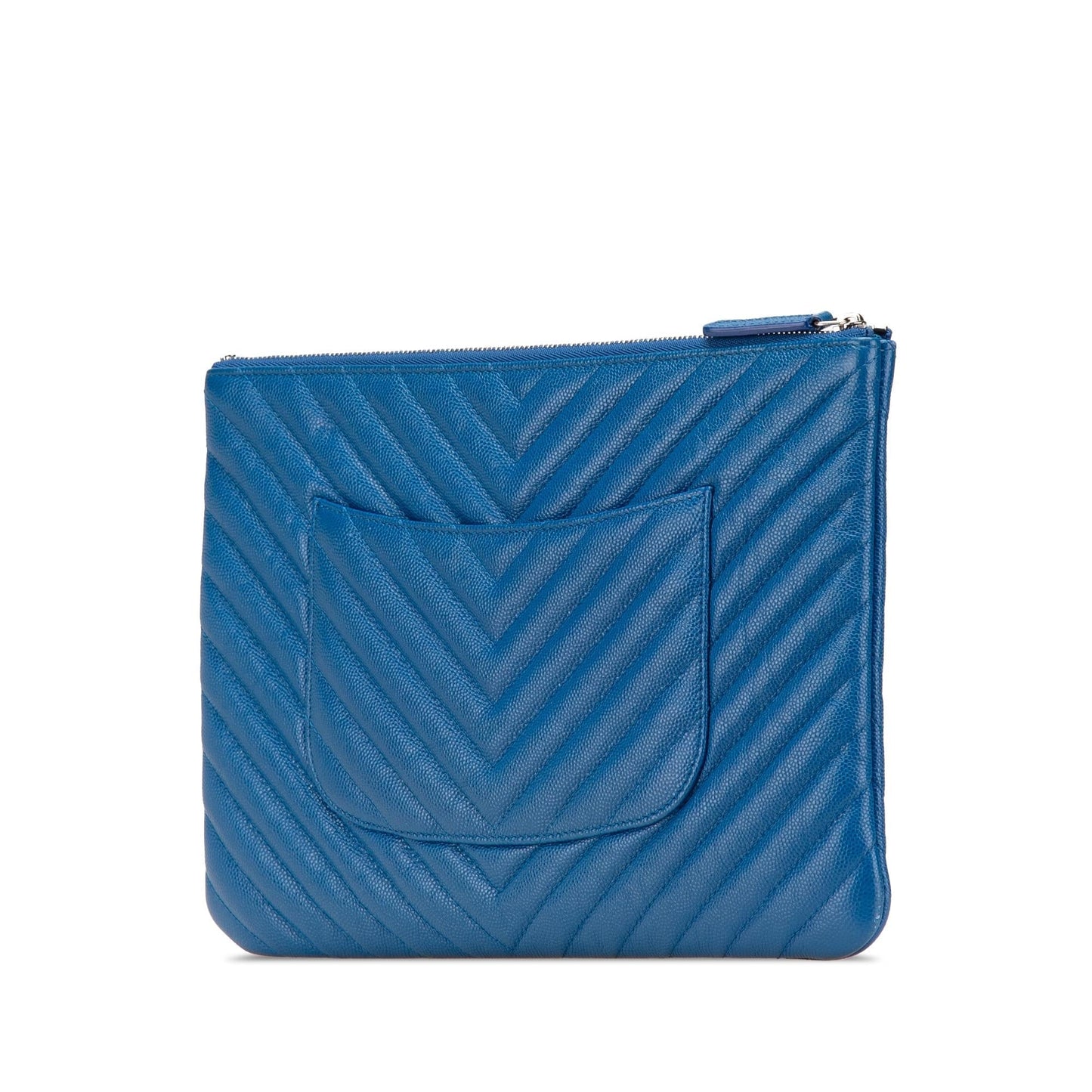 Chanel CC Chevron Caviar O Clutch Bag Clutch 1