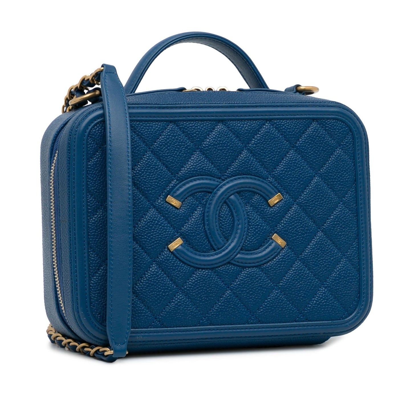Chanel CC Filigree Caviar Vanity SHG-R0dFDb Handbag