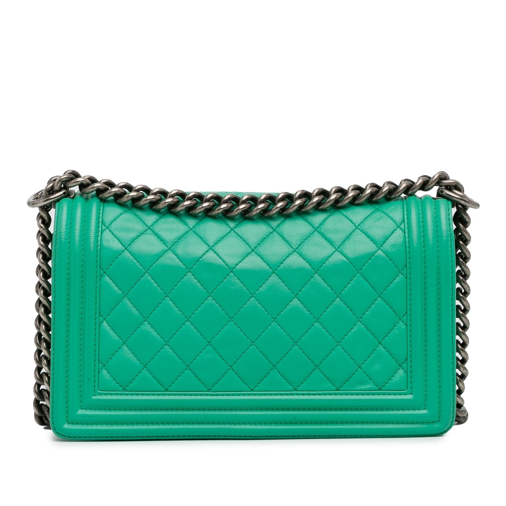 Chanel Calfskin Boy Flap Handbag