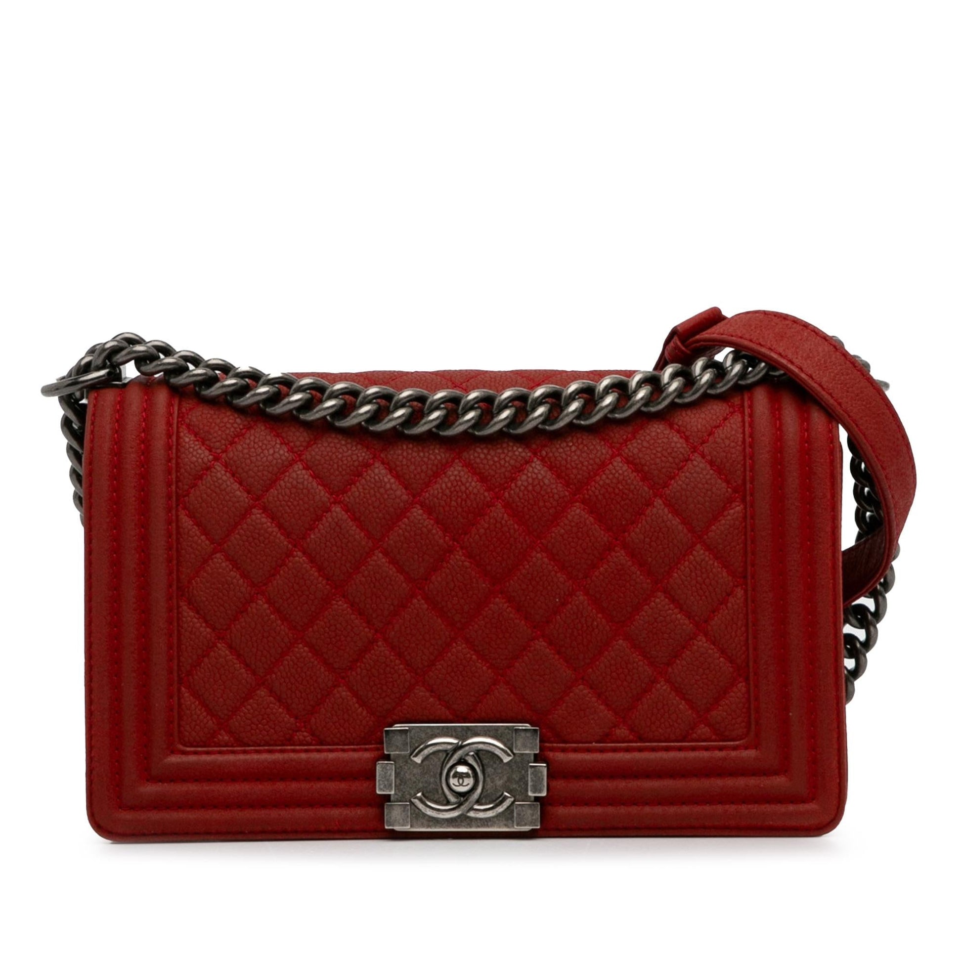 Chanel Caviar Boy Flap SHG-PUBDTr Shoulder Bag
