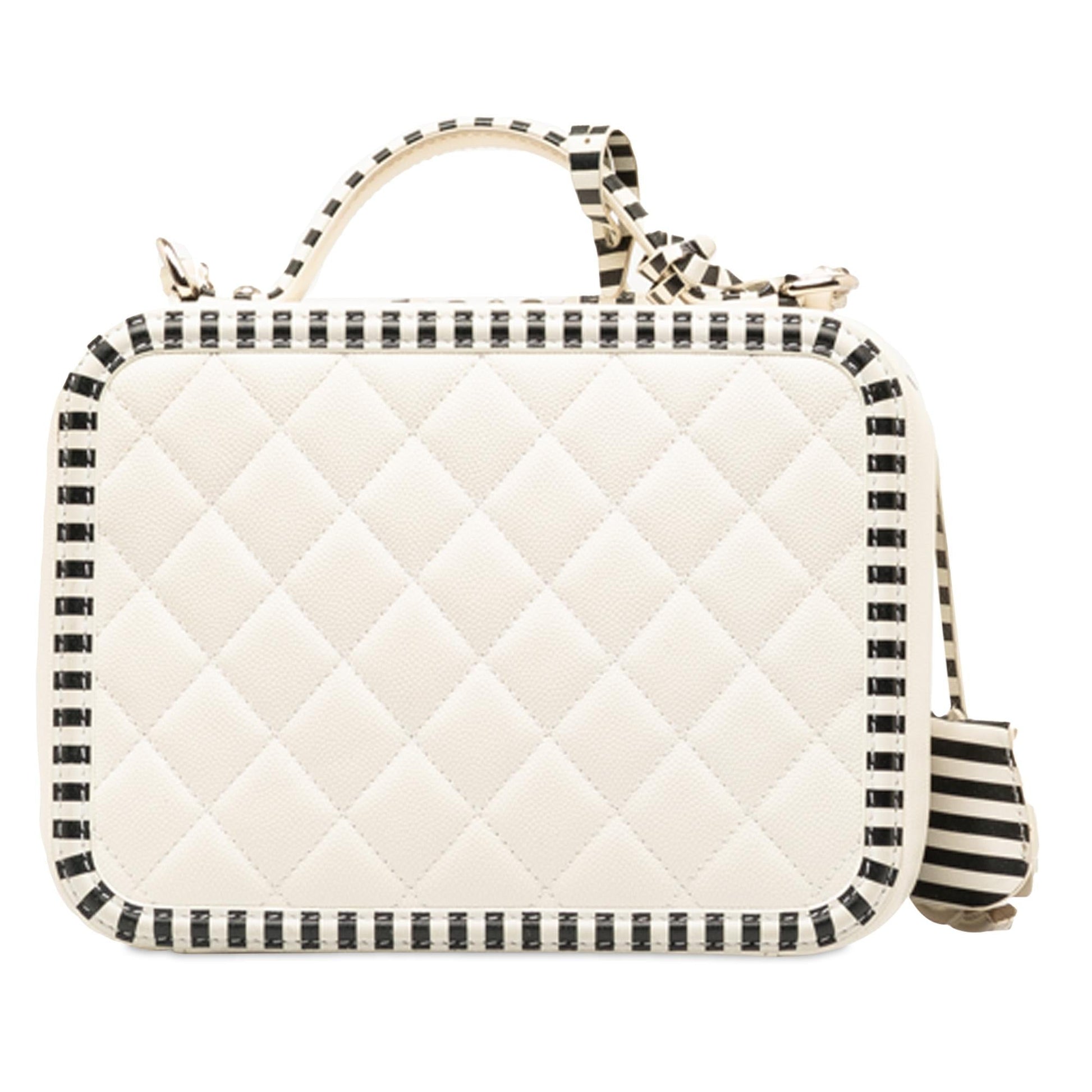 Chanel Caviar CC Filigree Vanity SHG-HPGDYu Handbag