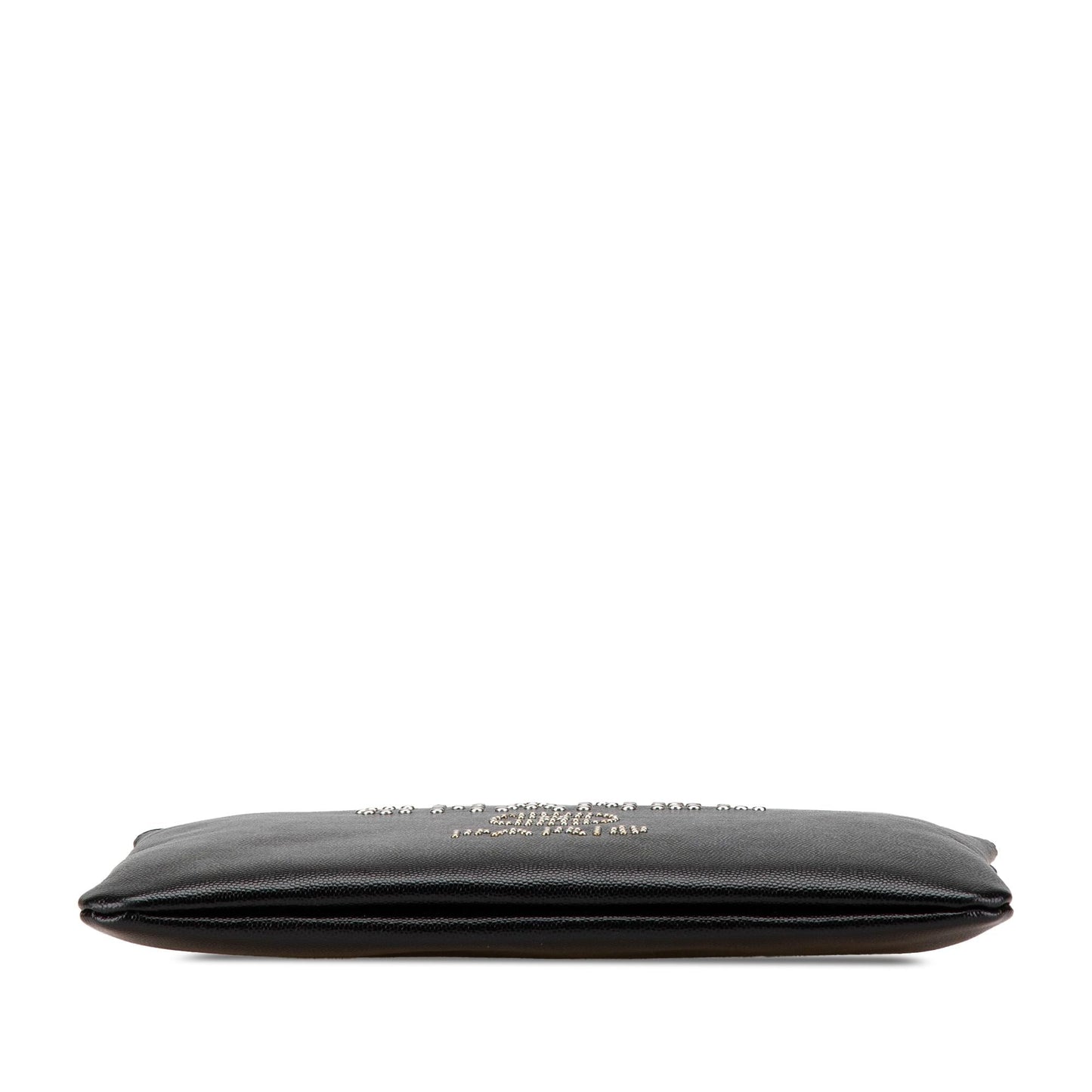 Chanel Caviar Deauville Studded O Clutch Bag Clutch 1