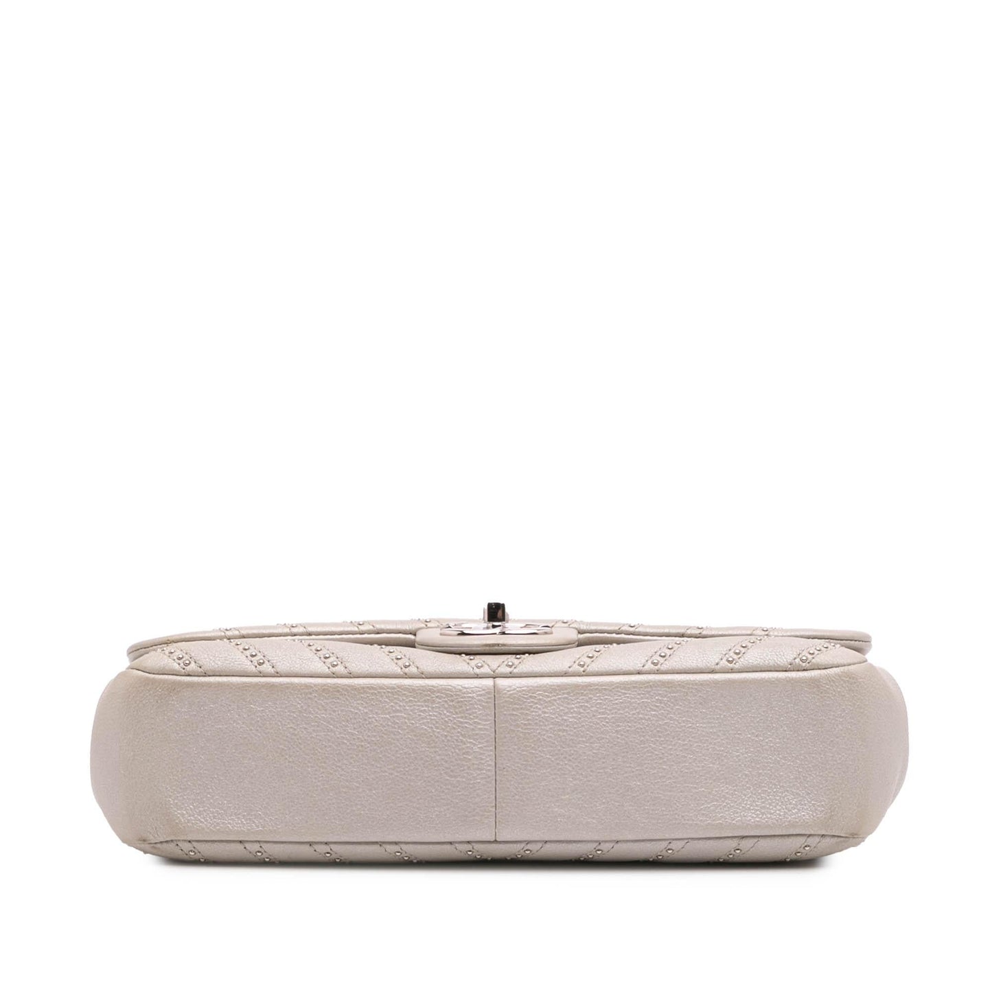 Chanel Chevron Calfskin Stud Wars Flap Handbag