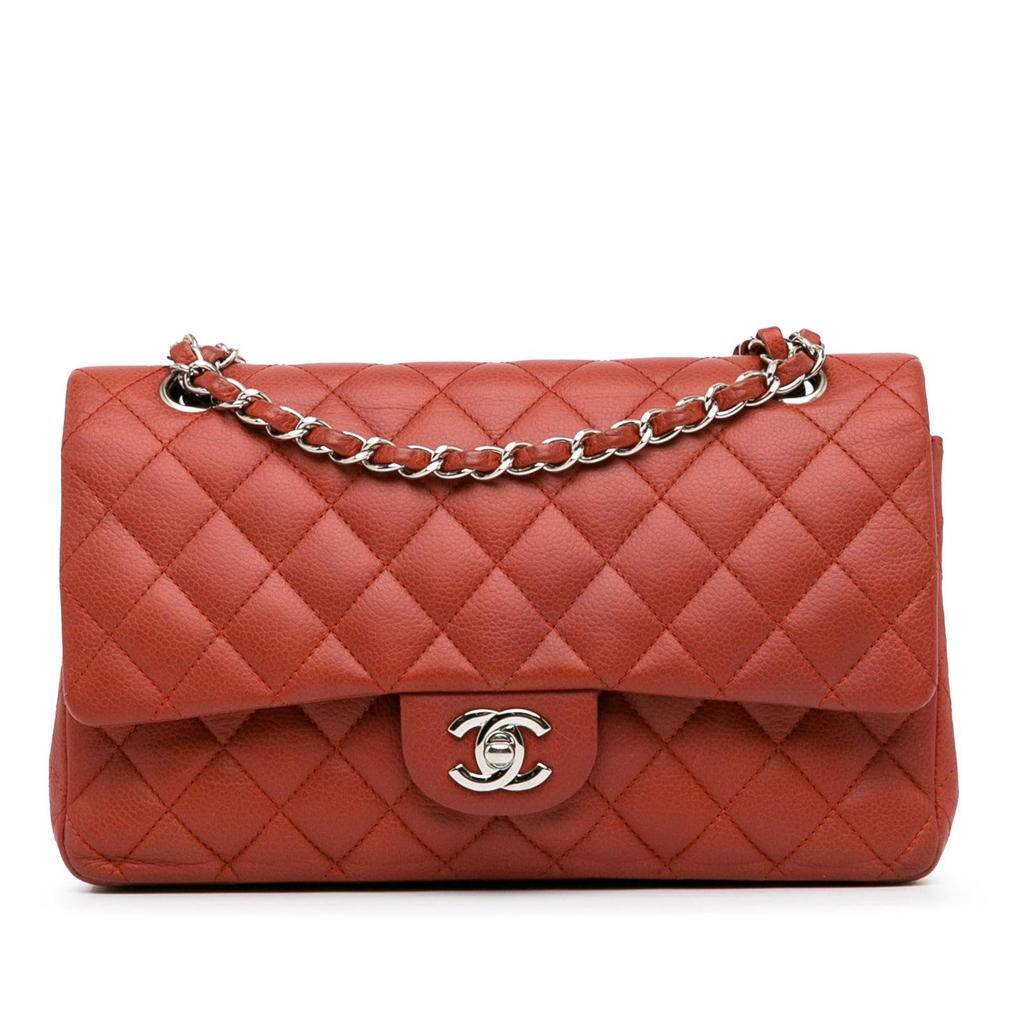 Chanel Classic Caviar Double Flap SHG-TIOfmV Handbag