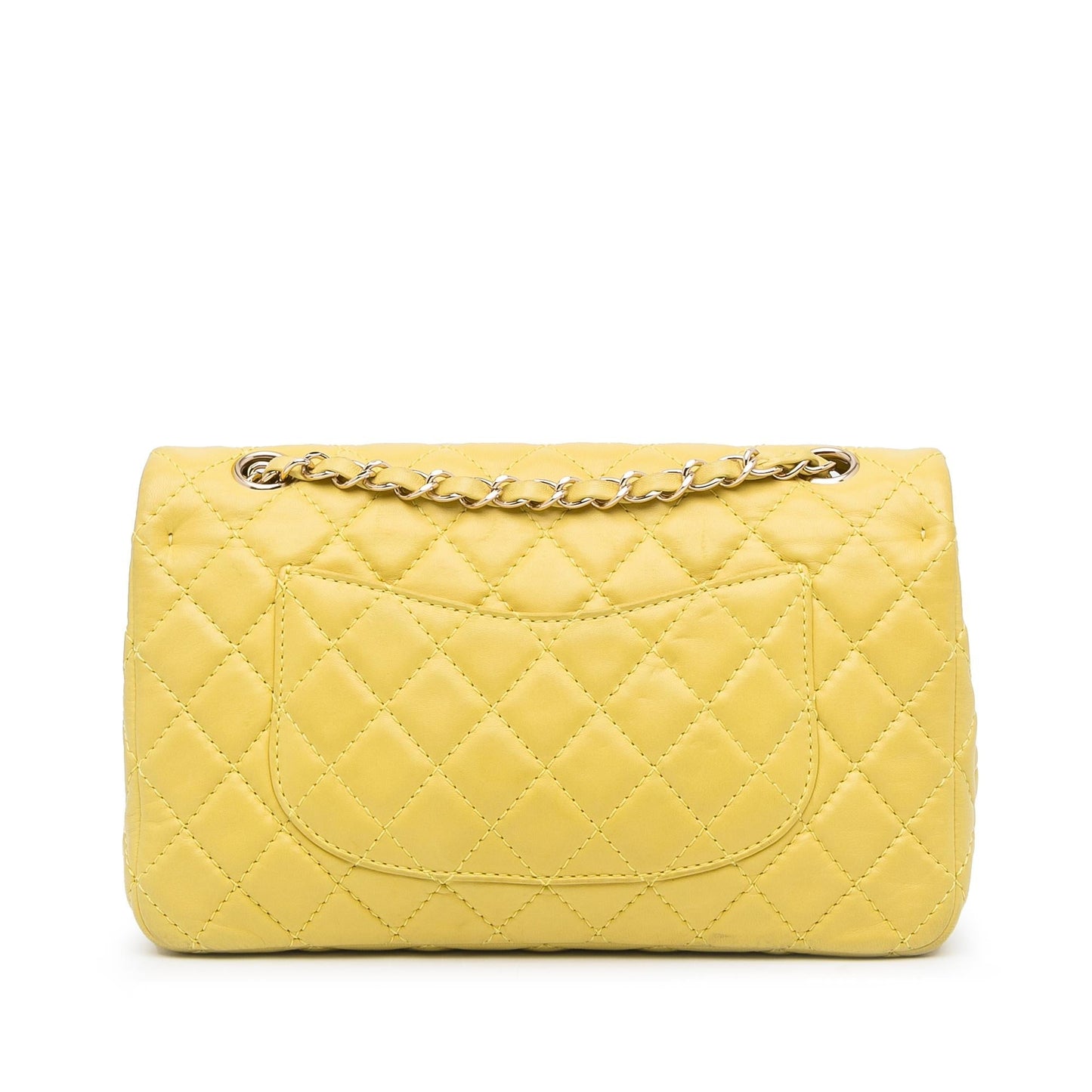 Chanel Classic Double Stitch Calfskin Double Flap Handbag
