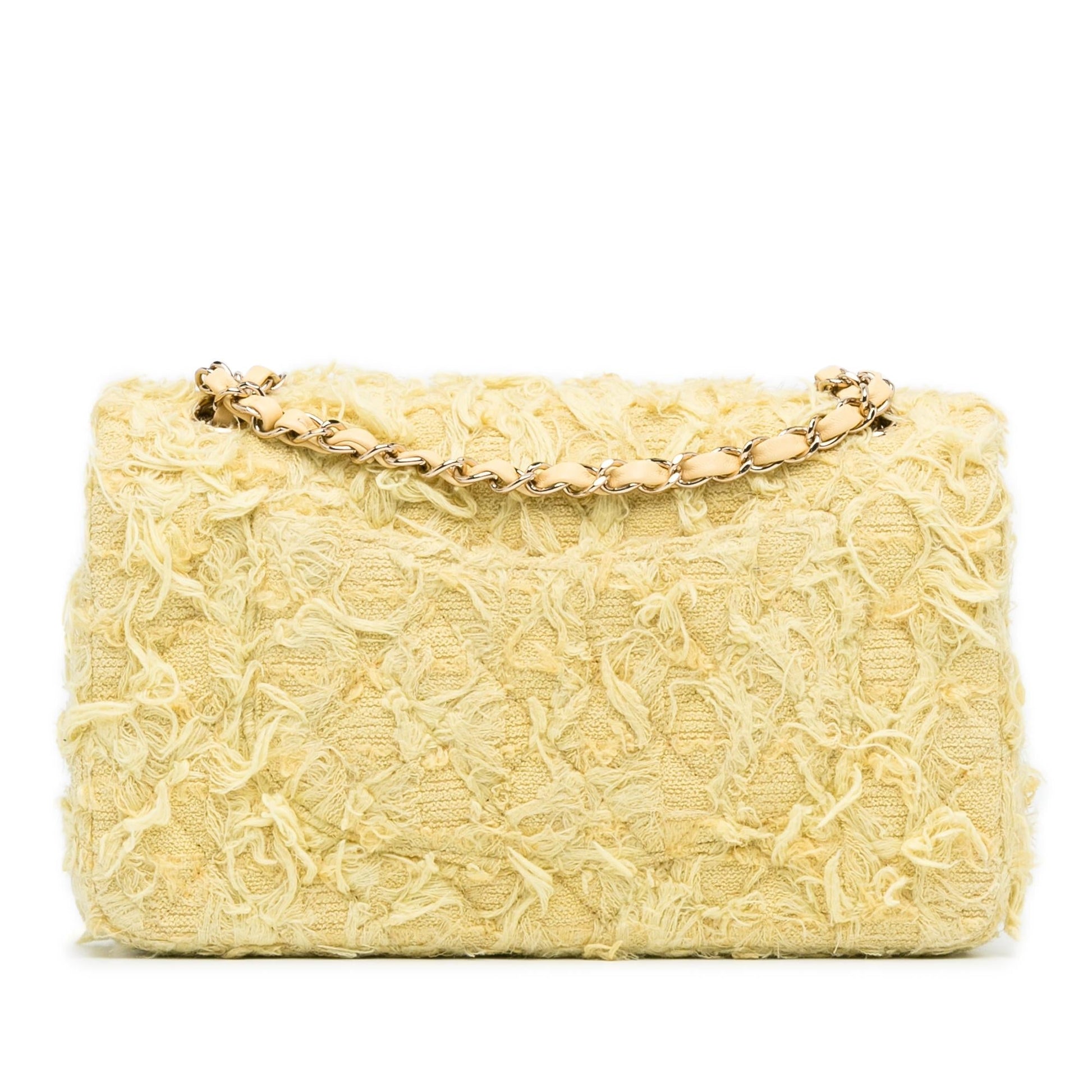 Chanel Classic Fringed Tweed Double Flap SHG-pwJcE6 Jewelry