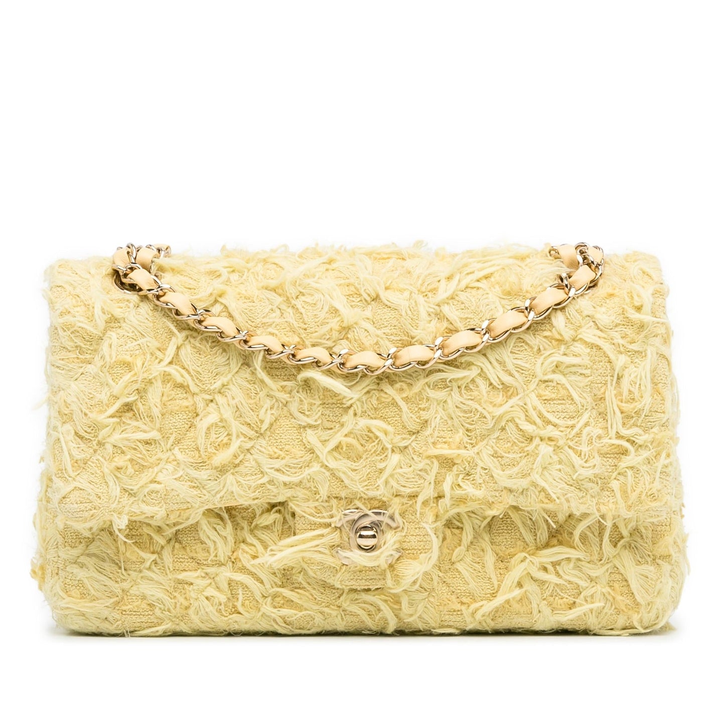 Chanel Classic Fringed Tweed Double Flap SHG-pwJcE6 Jewelry