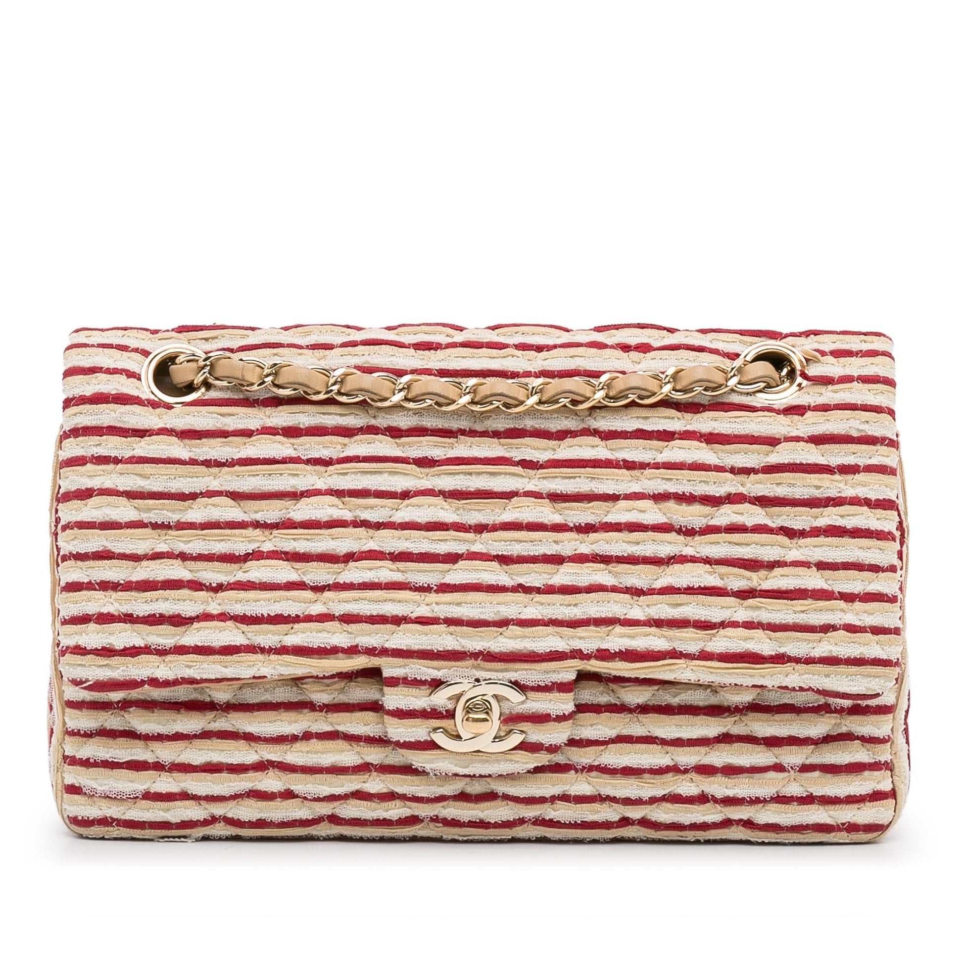 Chanel Classic Jersey Coco Sailor Double Flap Handbag