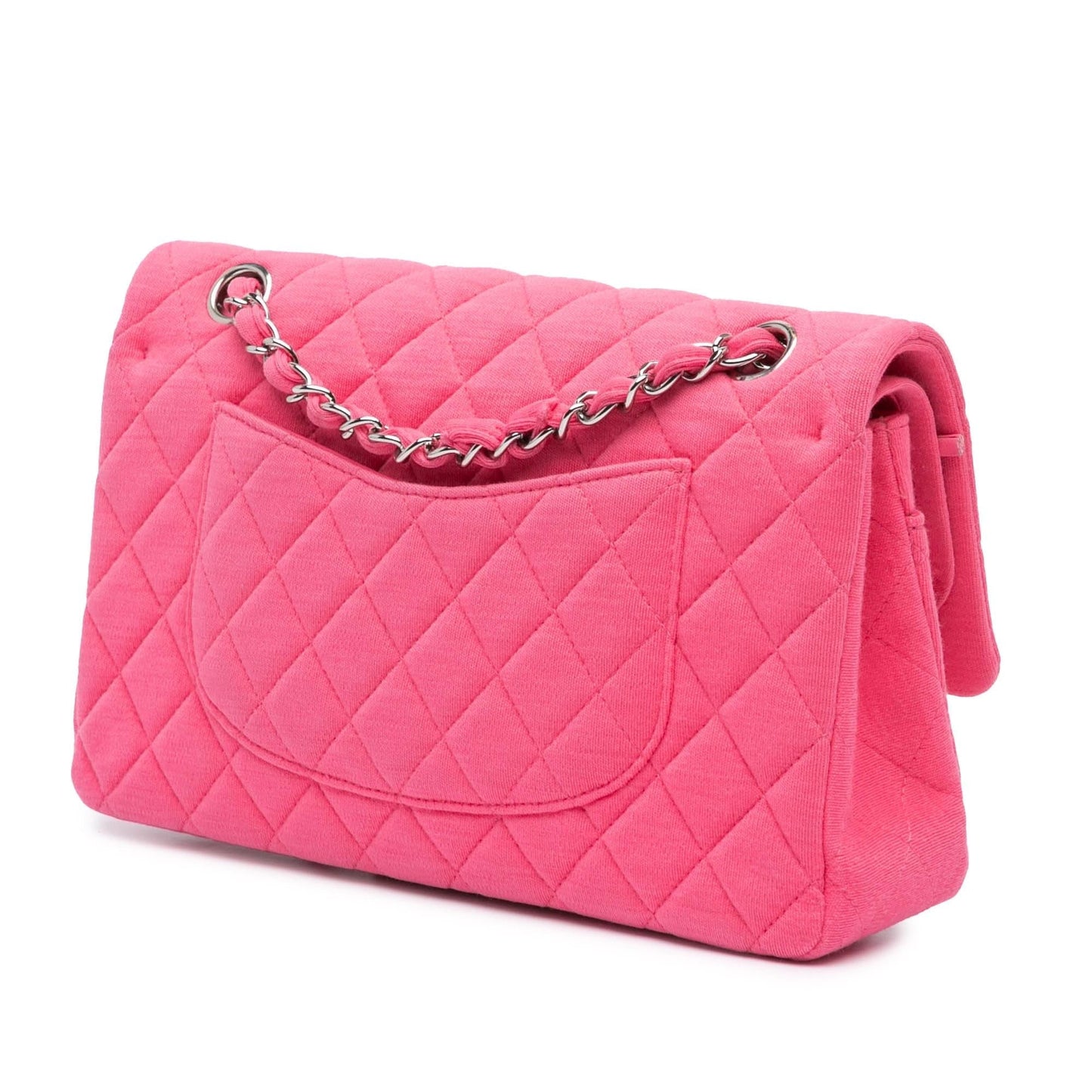 Chanel Classic Jersey Double Flap Handbag Flap 1