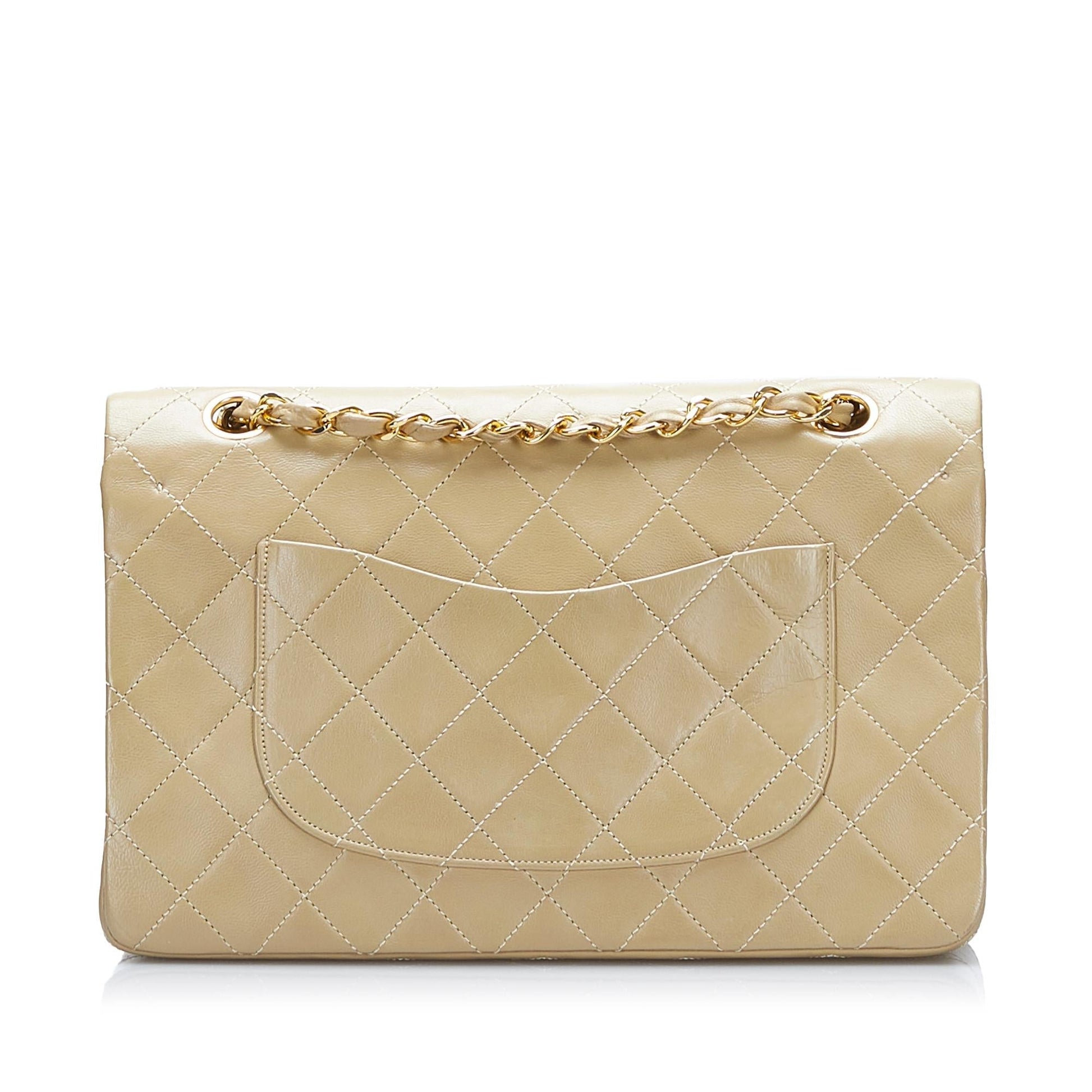 Chanel Classic Lambskin Double Flap SHG-hsVSEO Shoulder Bag