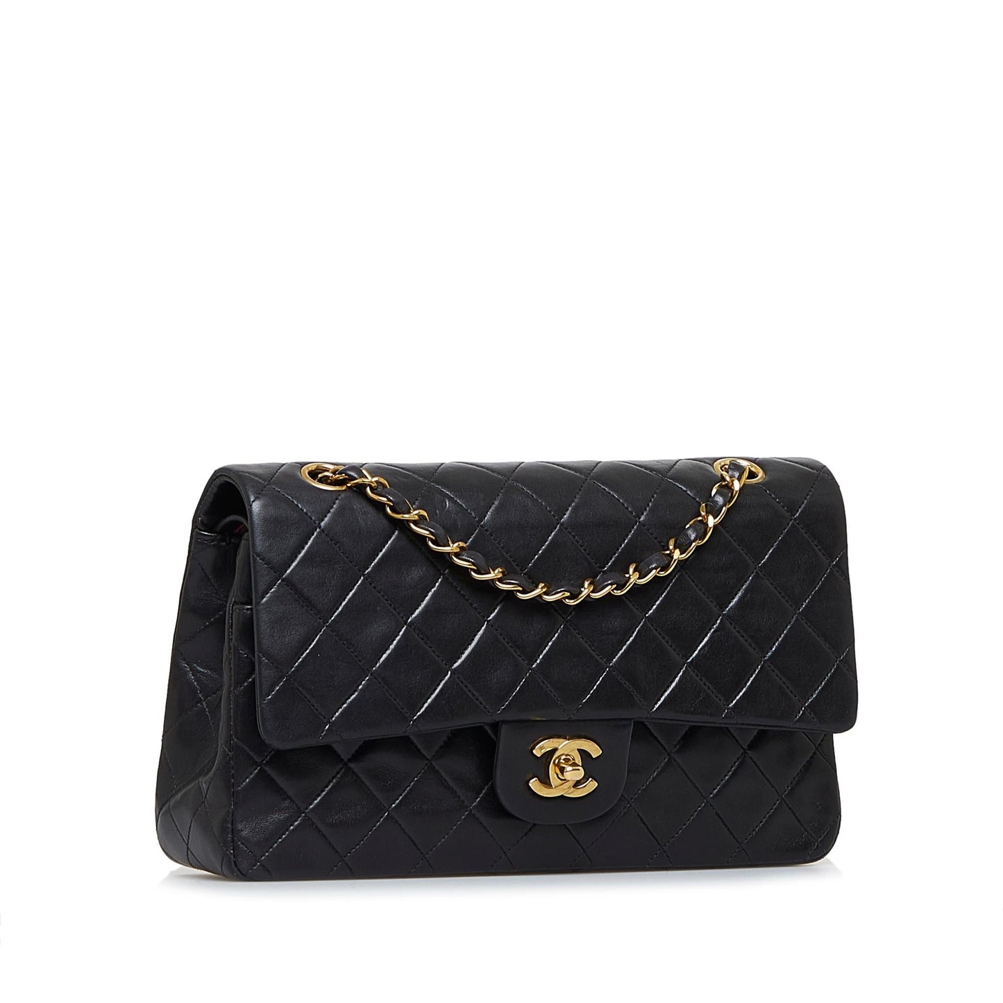 Chanel Classic Lambskin Double Flap SHG-YexE8E Shoulder Bag