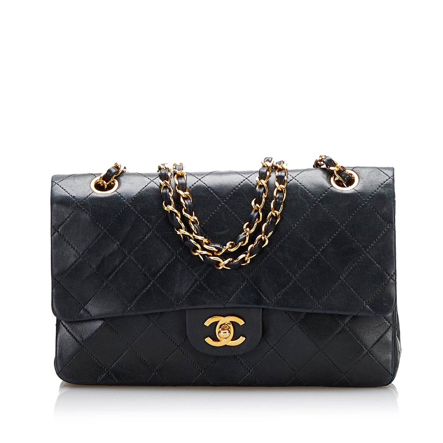 Chanel Classic Lambskin Double Flap SHG-YOEFpa Handbag