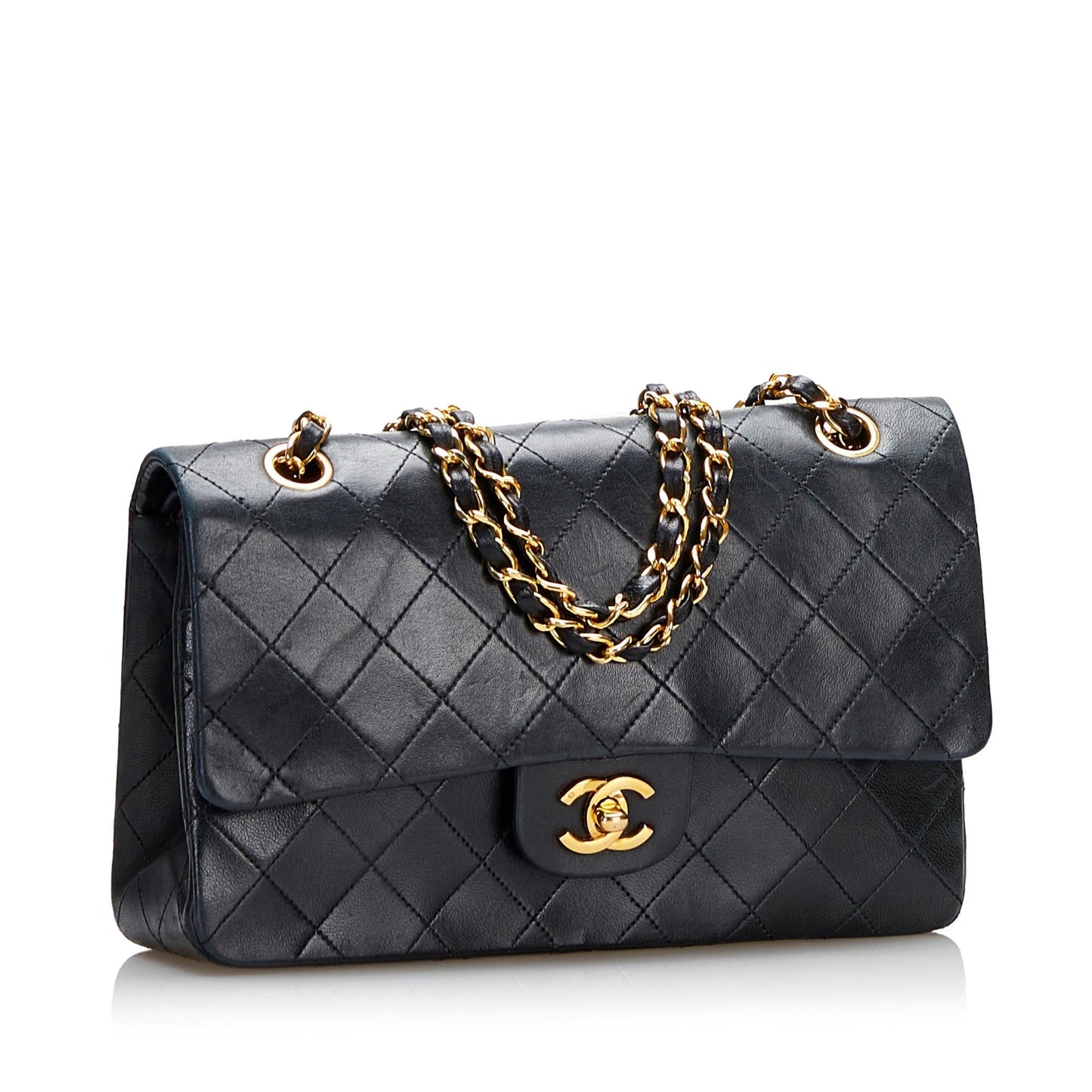 Chanel Classic Lambskin Double Flap SHG-YOEFpa Handbag