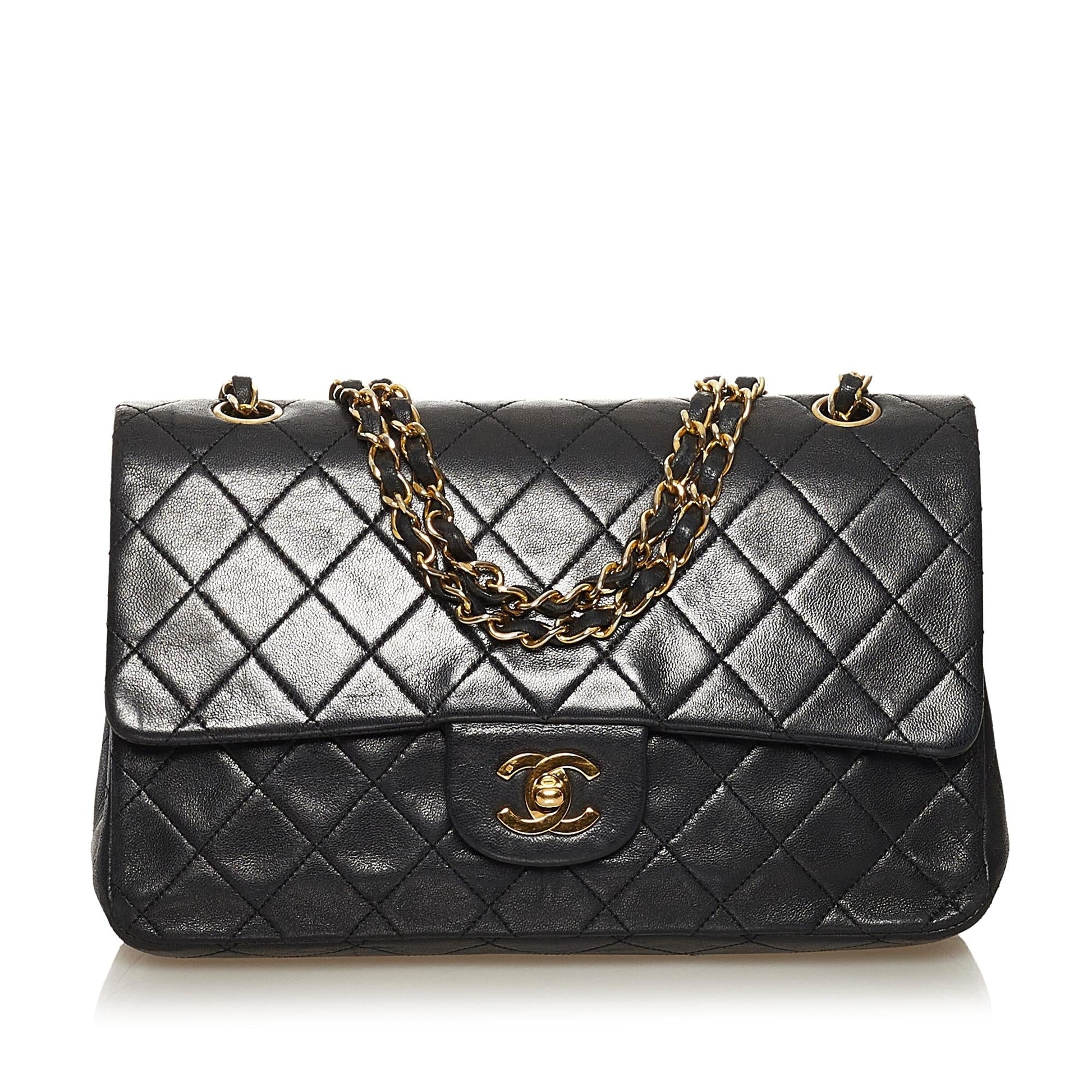 Chanel Classic Lambskin Double Flap SHG-QJVeiD Handbag