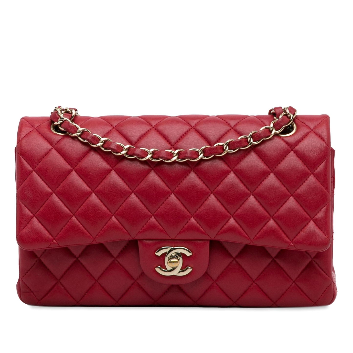 Chanel Classic Lambskin Double Flap SHG-6UdiQp Handbag