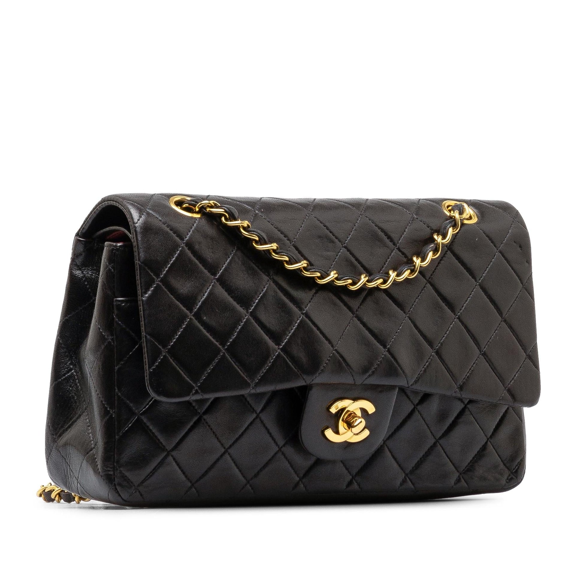 Chanel Classic Lambskin Double Flap SHG-9q5wHq Handbag