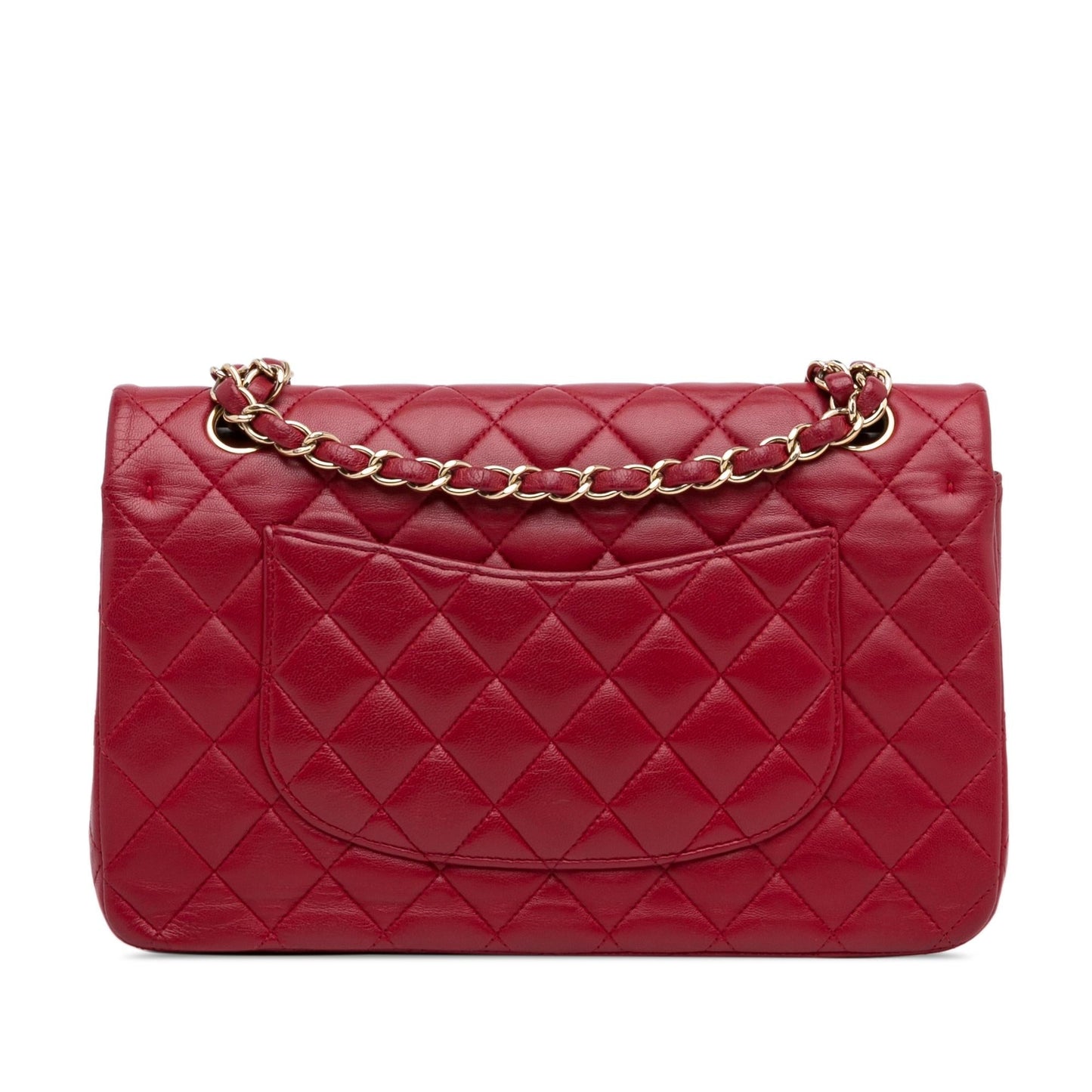 Chanel Classic Lambskin Double Flap SHG-VyY1OR Handbag