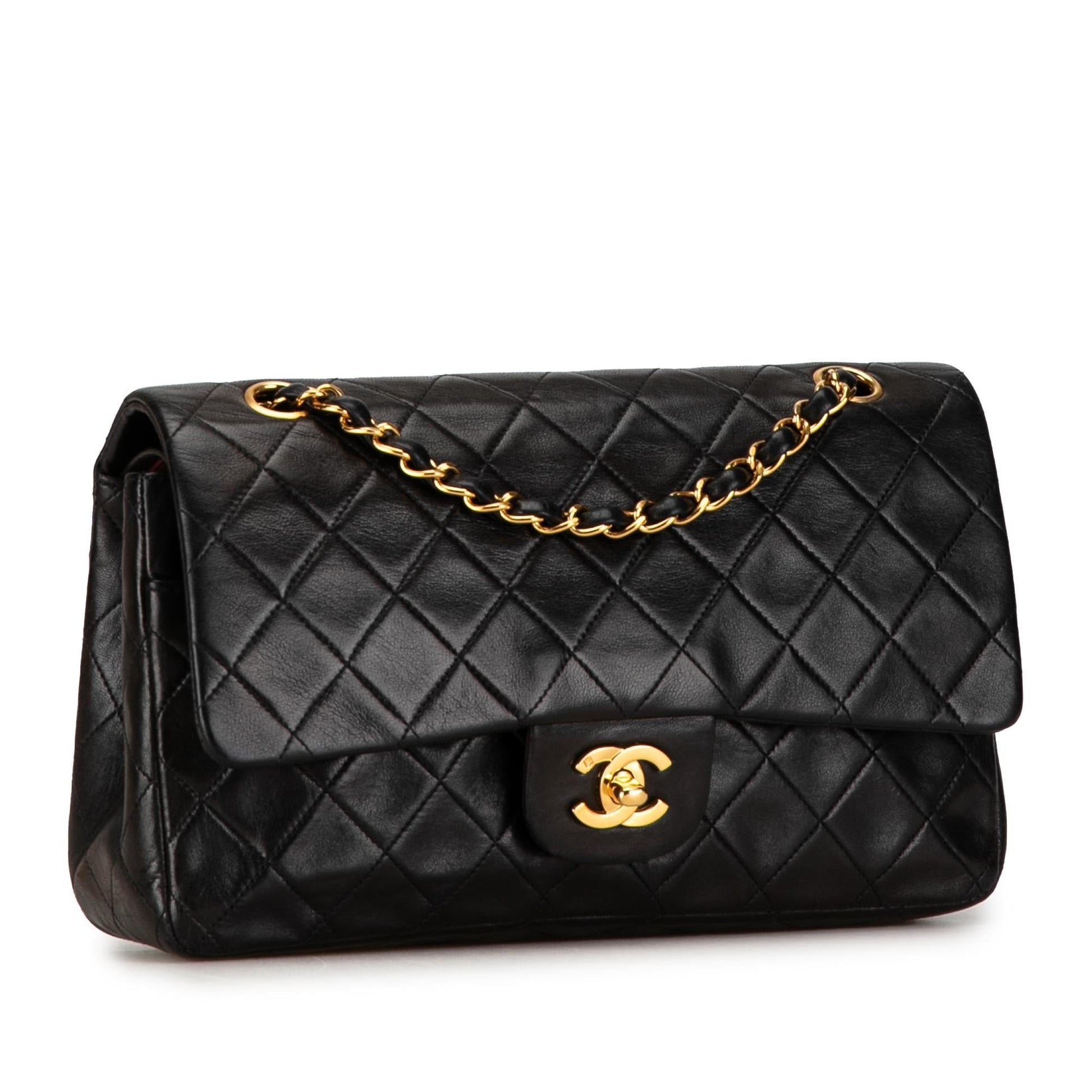 Chanel Classic Lambskin Double Flap SHG-f8WIdR Handbag