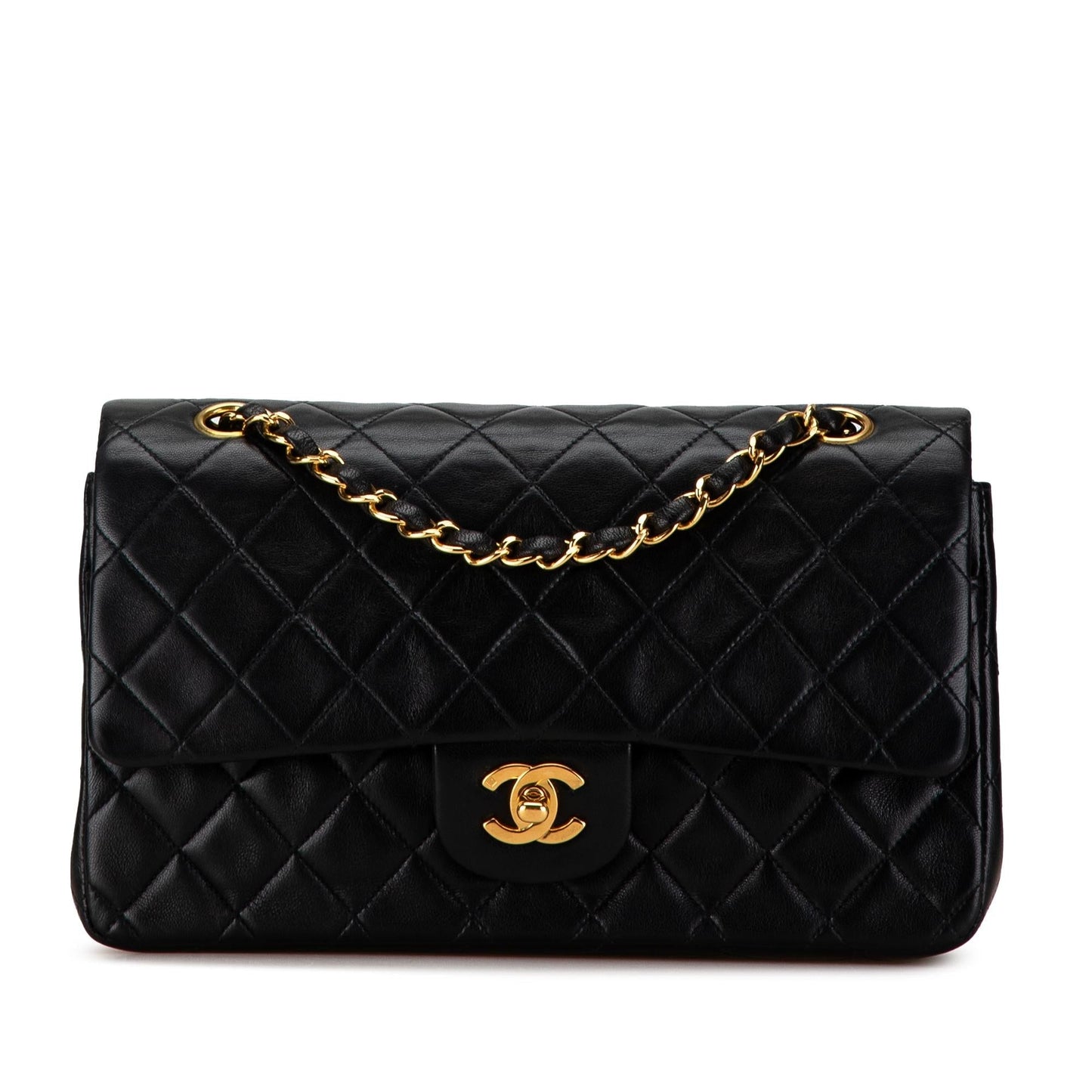 Chanel Classic Lambskin Double Flap SHG-GpukLW Handbag