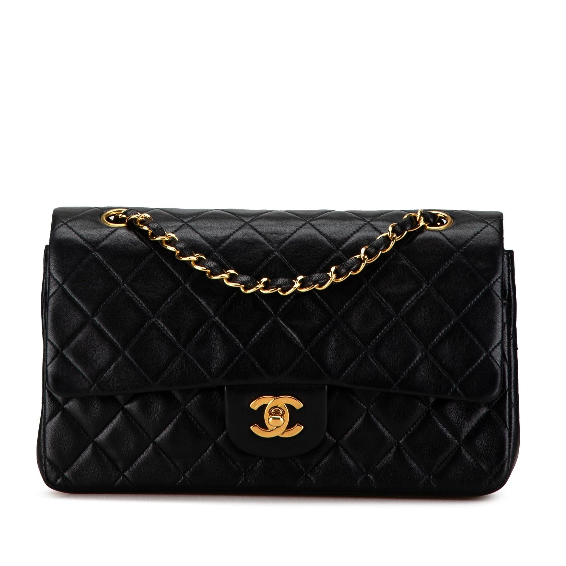 Chanel Classic Lambskin Double Flap SHG-GpukLW Handbag