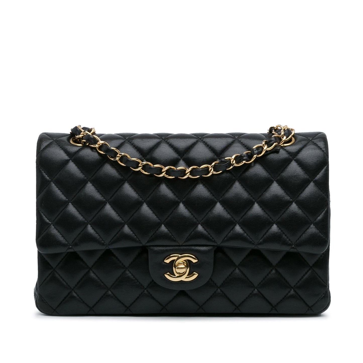 Chanel Classic Lambskin Double Flap SHG-ABhfkF Handbag