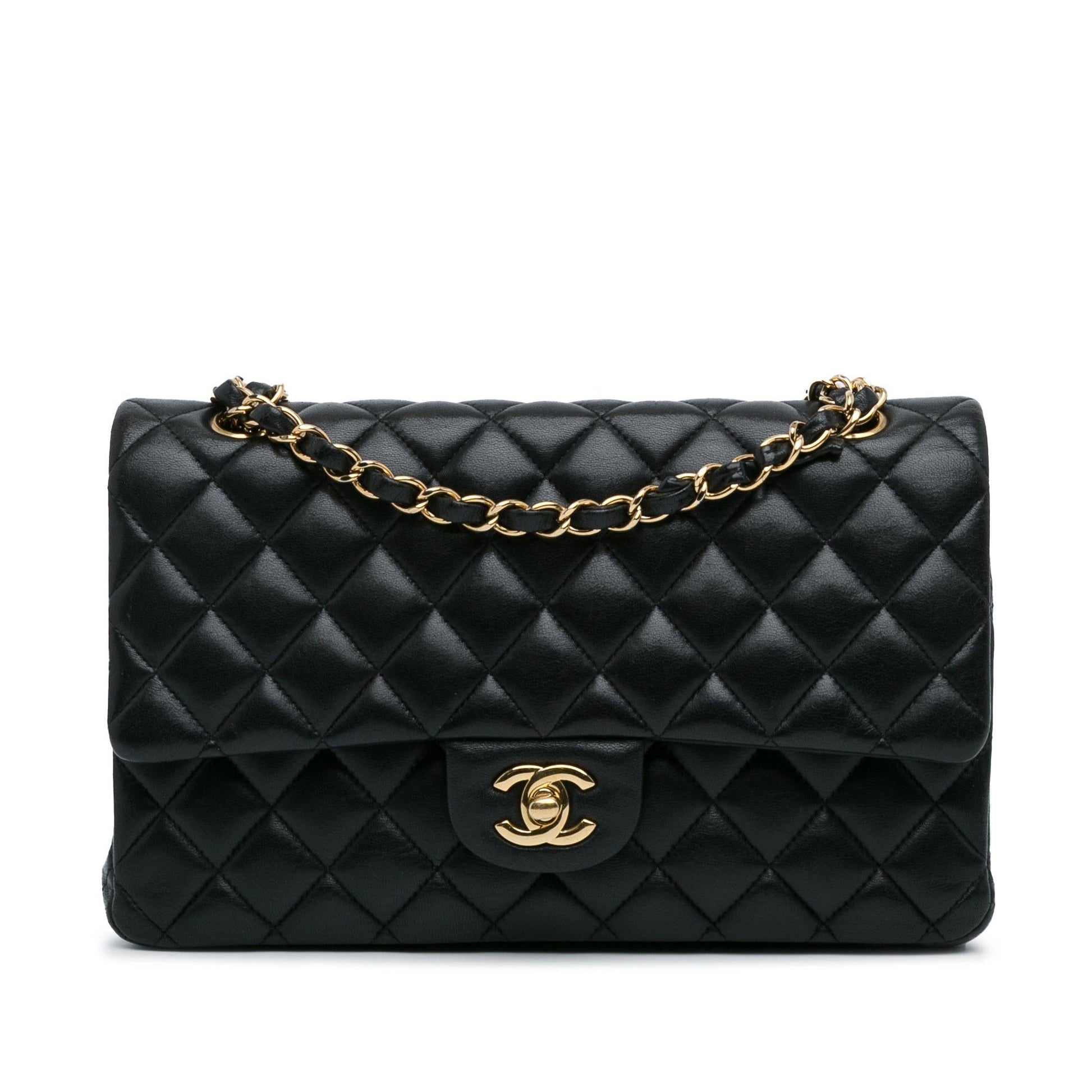 Chanel Classic Lambskin Double Flap SHG-ABhfkF Handbag