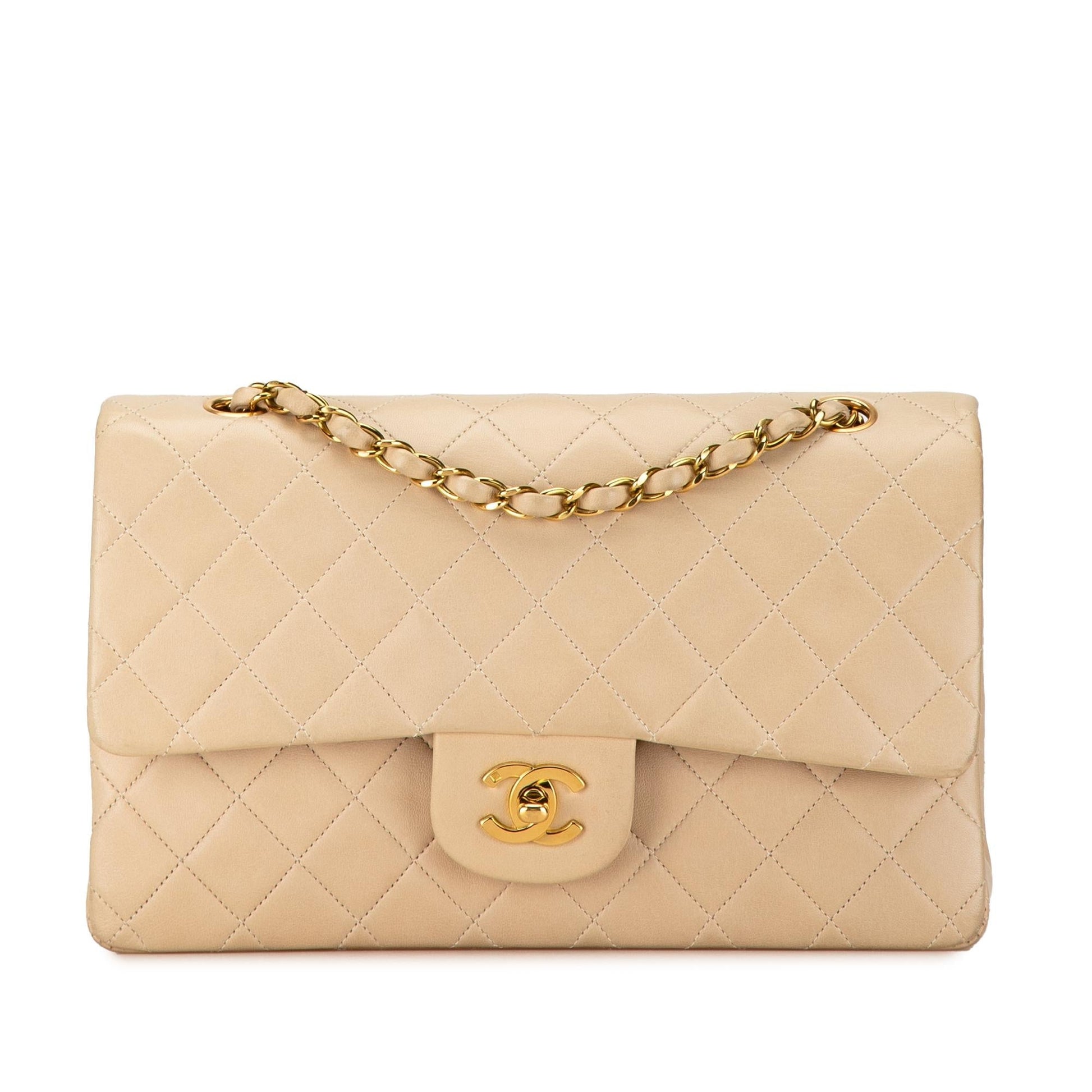 Chanel Classic Lambskin Double Flap SHG-65y48i Handbag