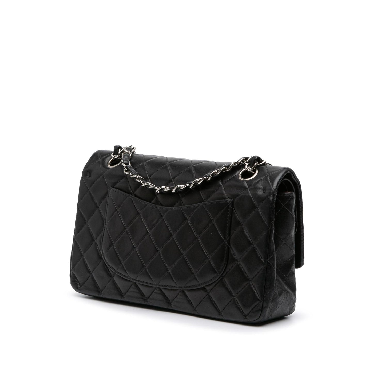 Chanel Classic Lambskin Double Flap Handbag Flap 23