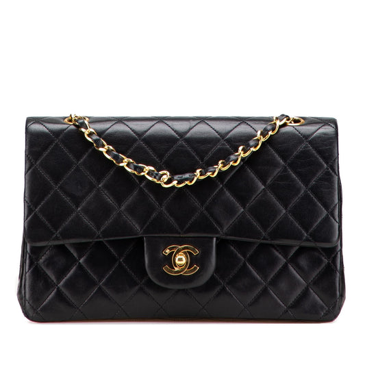 Chanel Classic Lambskin Double Flap Handbag Flap 29