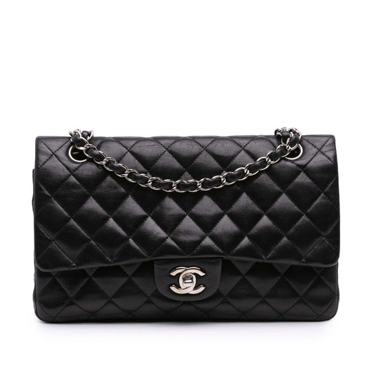 Chanel Classic Lambskin Double Flap Handbag Flap 41