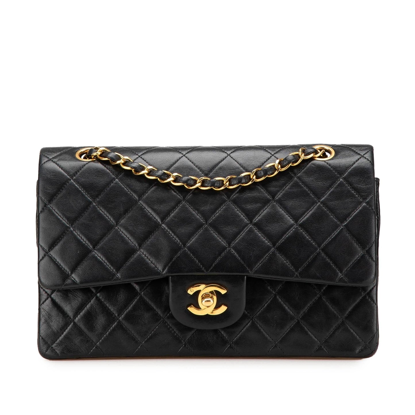 Chanel Classic Lambskin Double Flap Handbag Flap 47