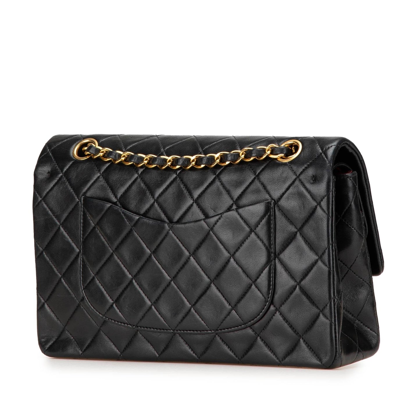 Chanel Classic Lambskin Double Flap Handbag Flap 53
