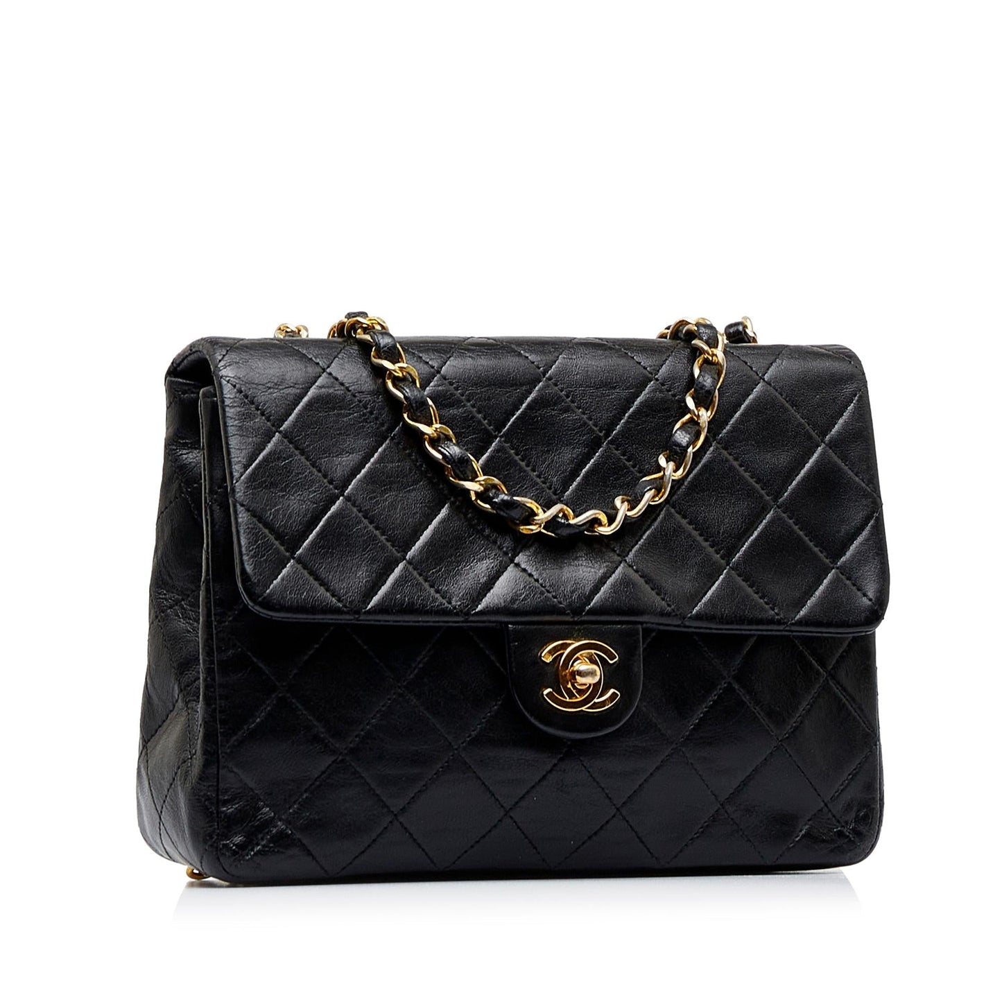 Chanel Classic Lambskin Single Flap SHG-puFpTM Shoulder Bag