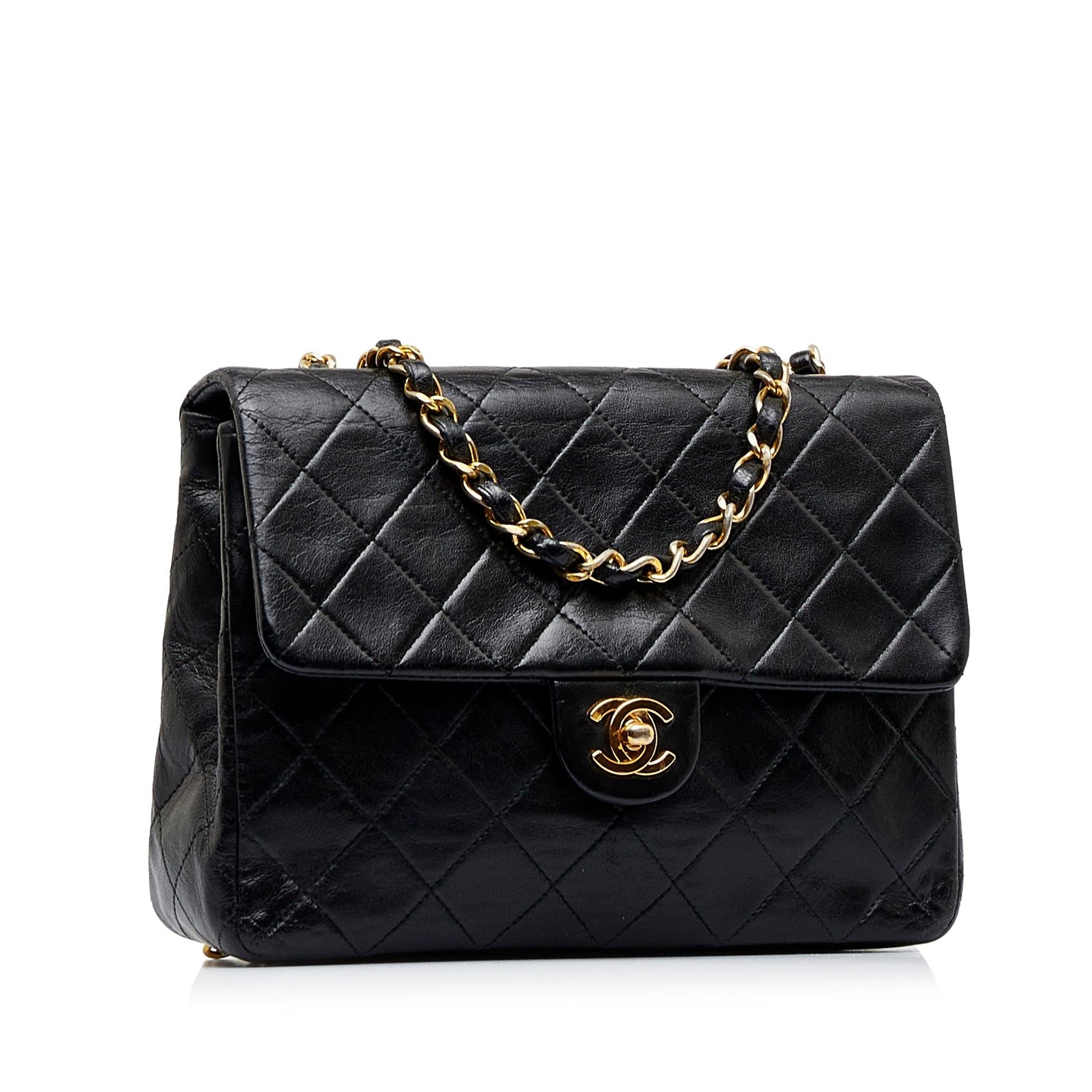Chanel Classic Lambskin Single Flap SHG-puFpTM Shoulder Bag
