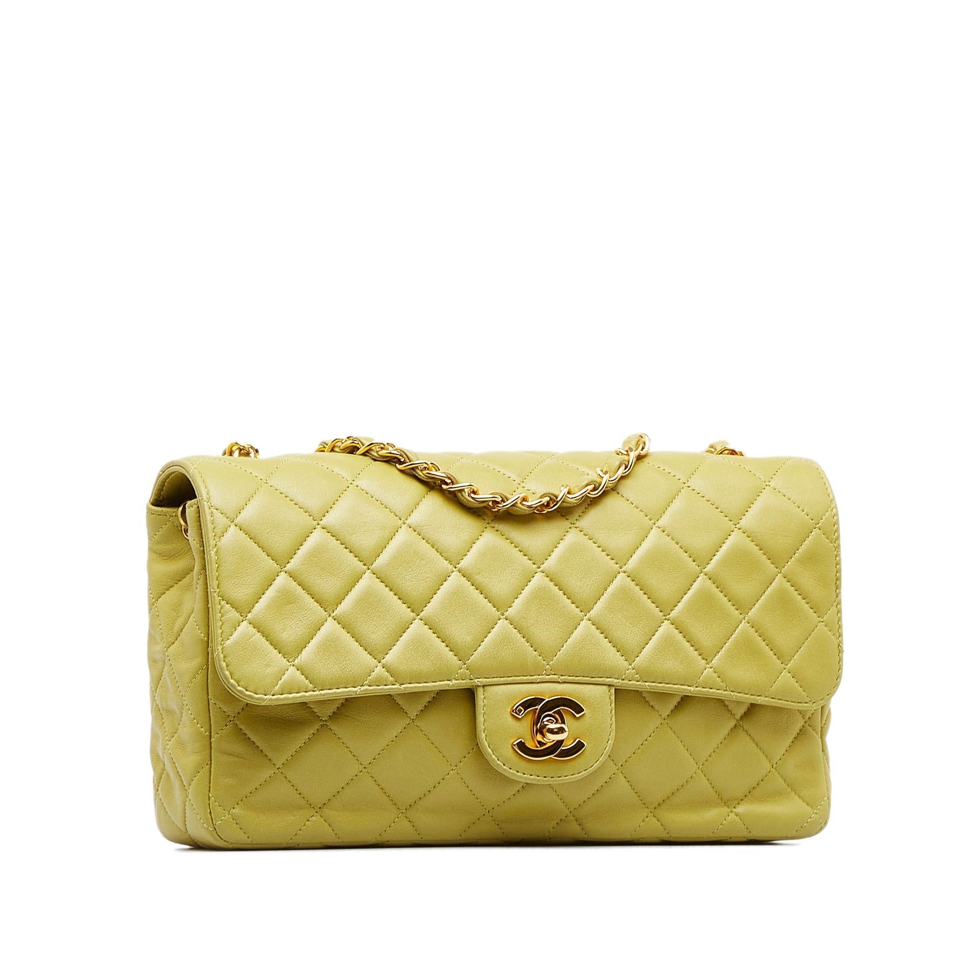 Chanel Classic Lambskin Single Flap SHG-aqydrY Handbag