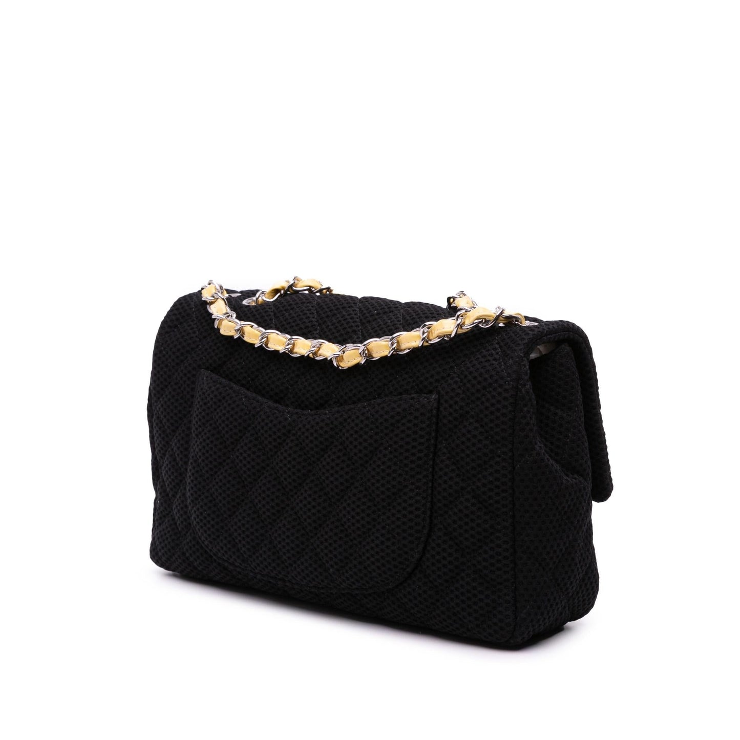 Chanel Classic Mesh Single Flap Handbag Flap 1