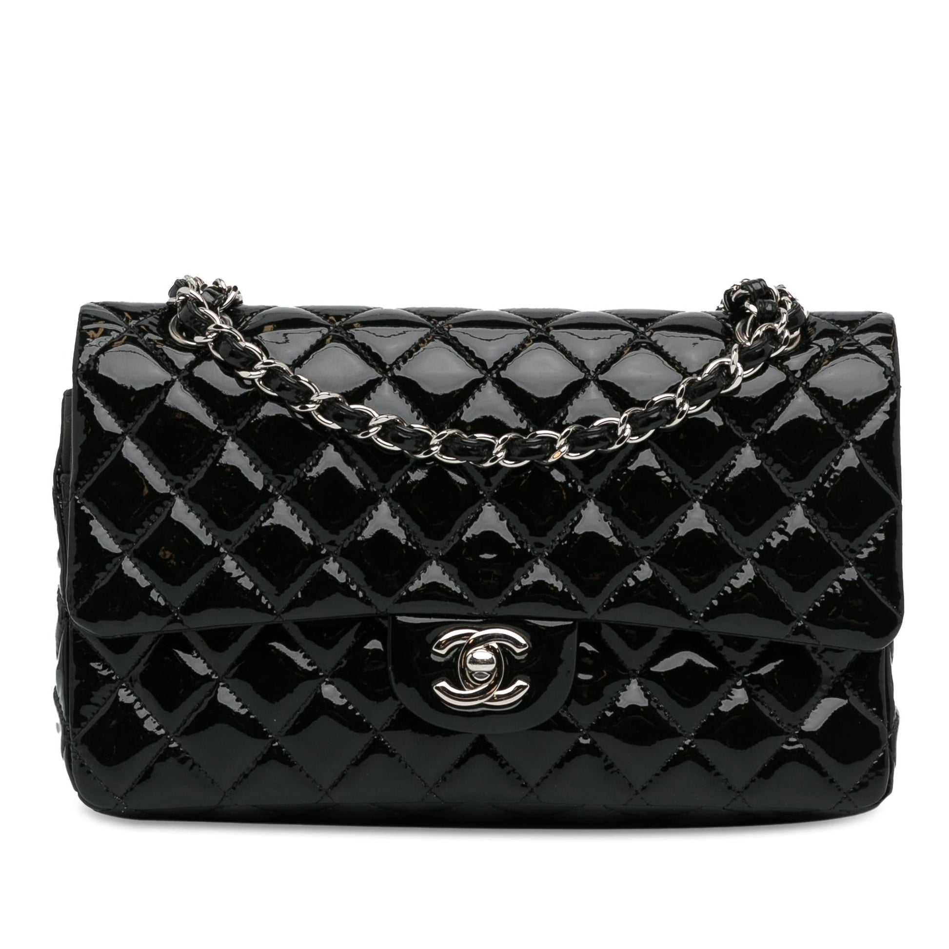 Chanel Classic Patent Double Flap SHG-mstM2R Handbag