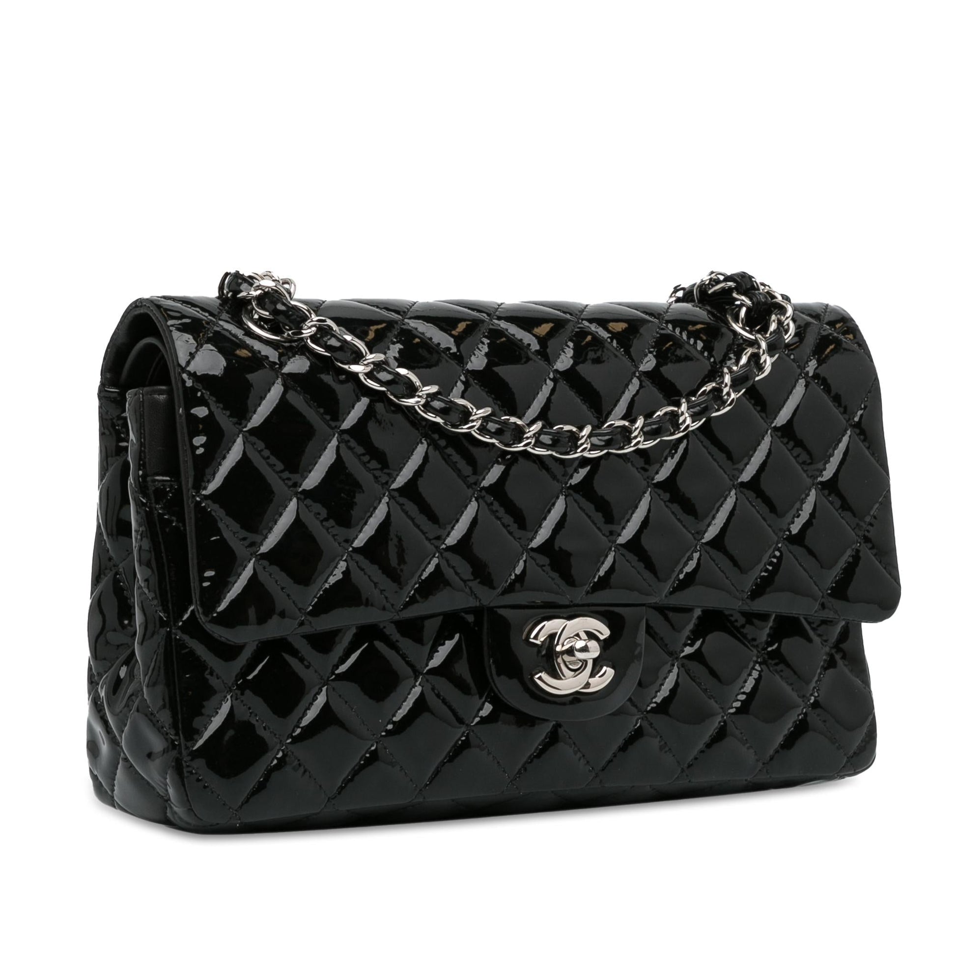 Chanel Classic Patent Double Flap SHG-mstM2R Handbag