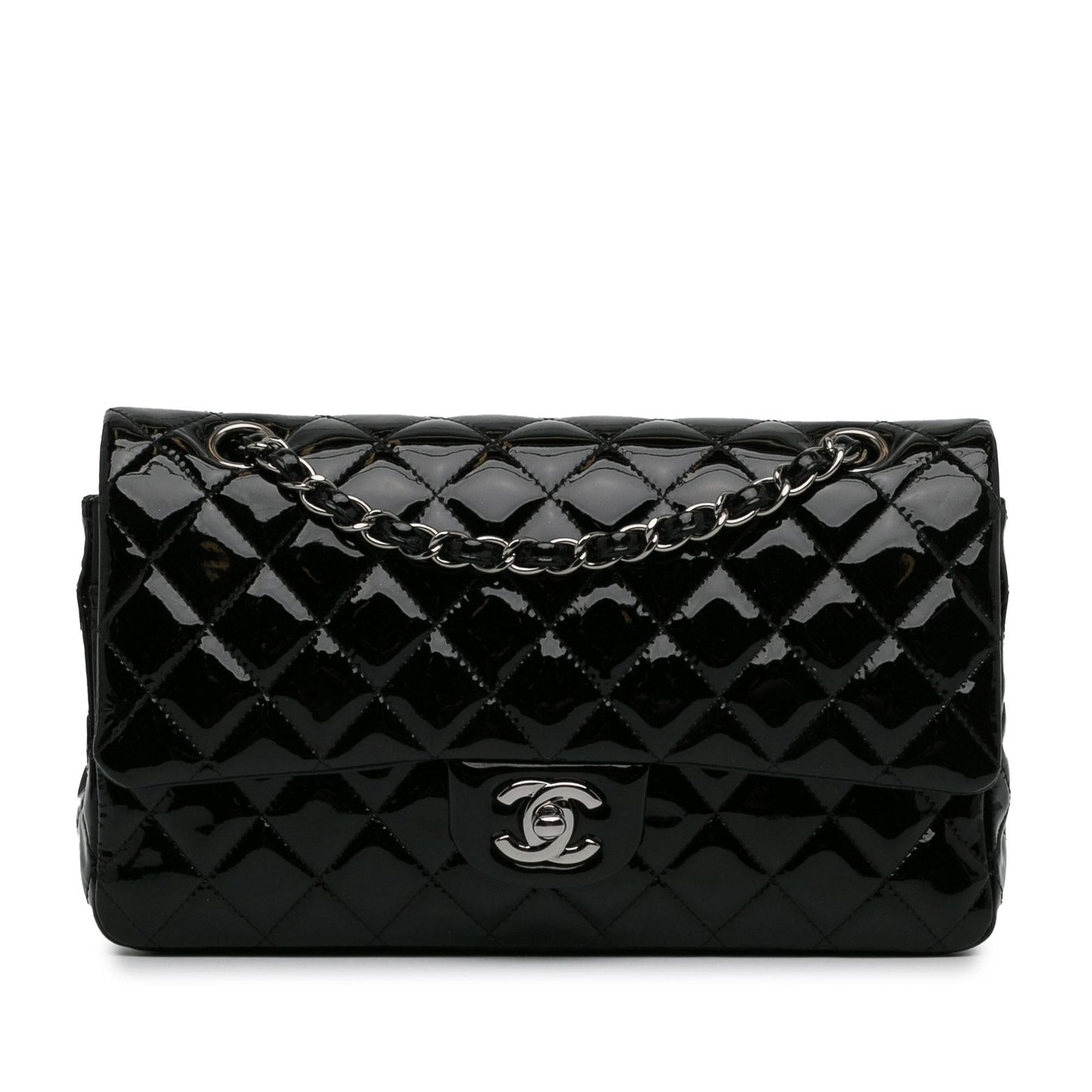 Chanel Classic Patent Double Flap SHG-LOFzHY Handbag