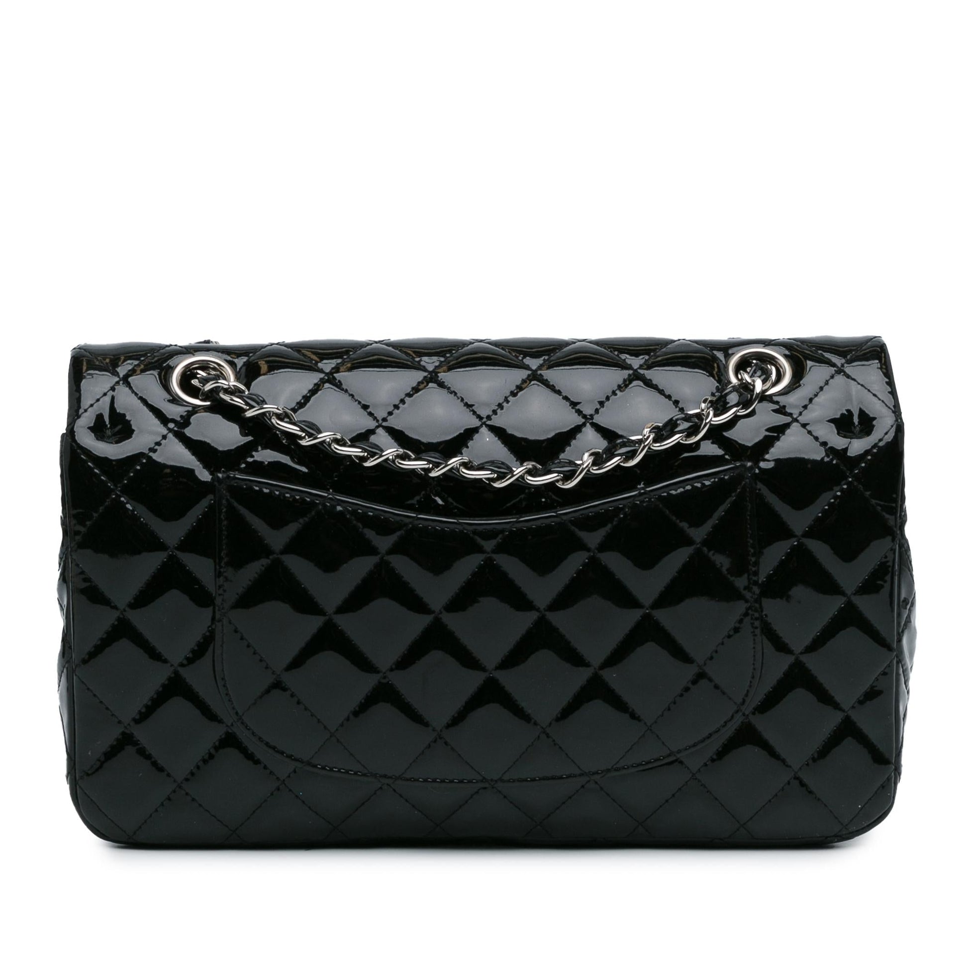 Chanel Classic Patent Double Flap SHG-RxvttZ Handbag